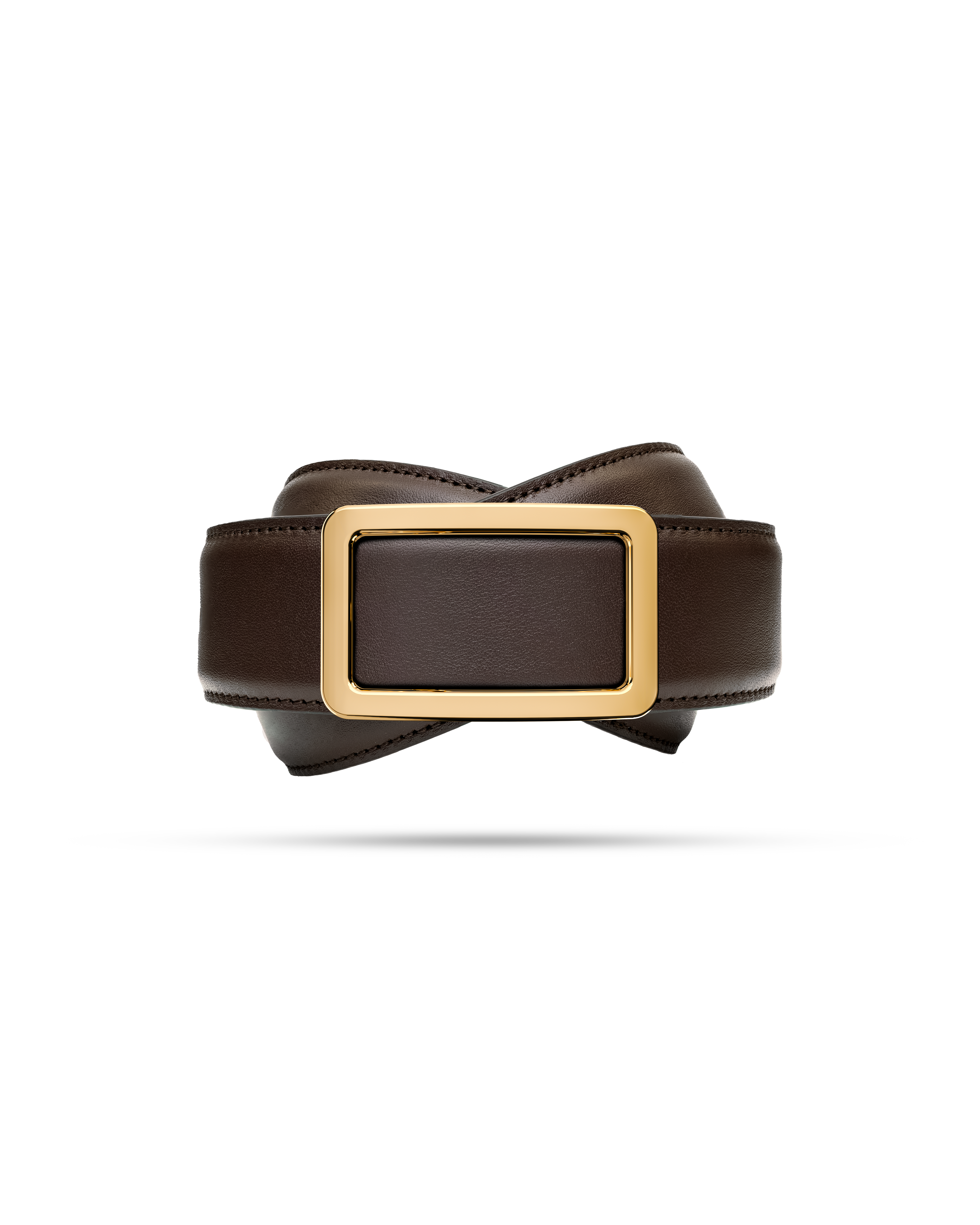 Model I Gold  —  Calfskin Chocolate Brown