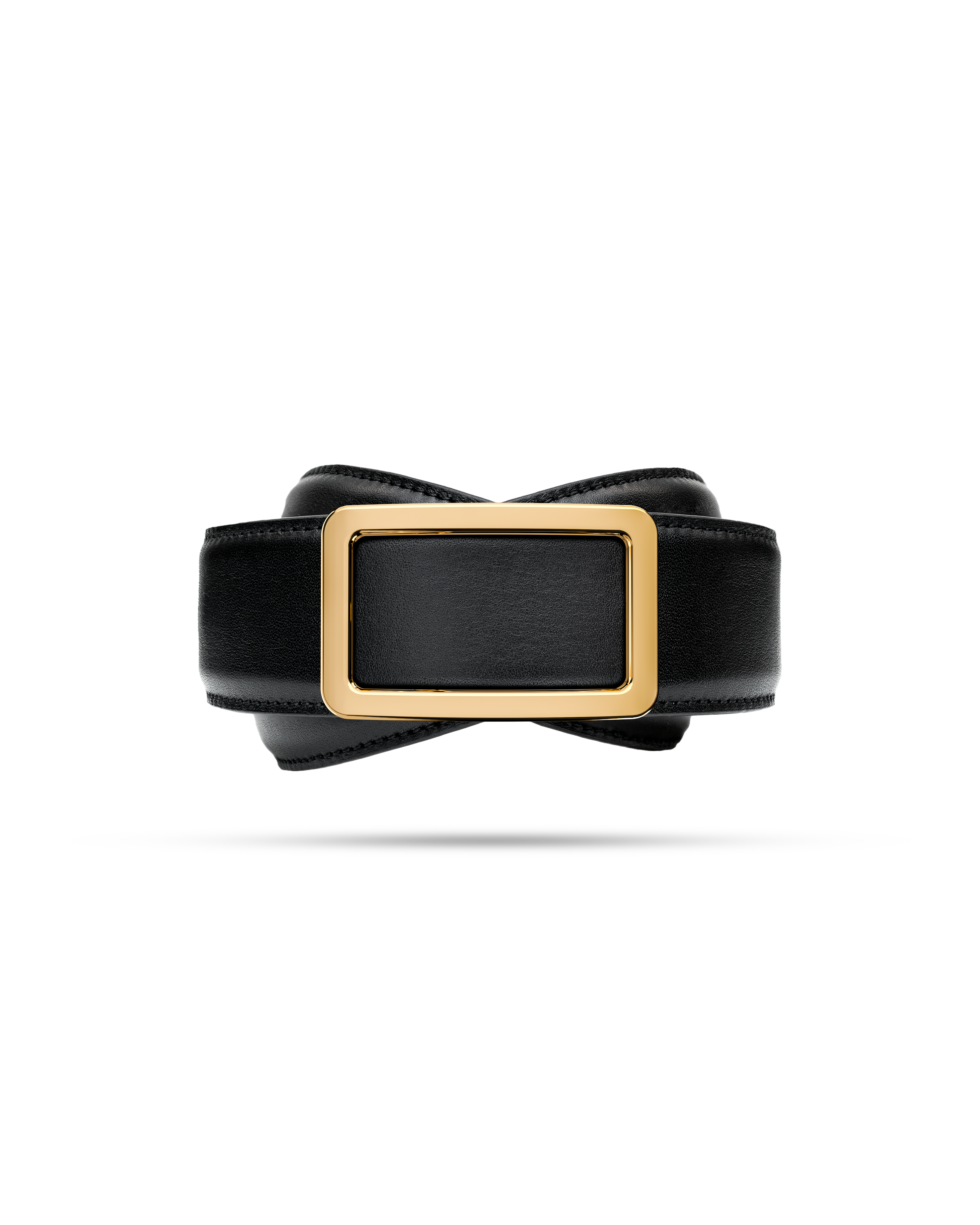 Model I Gold — Calfskin Jet Black