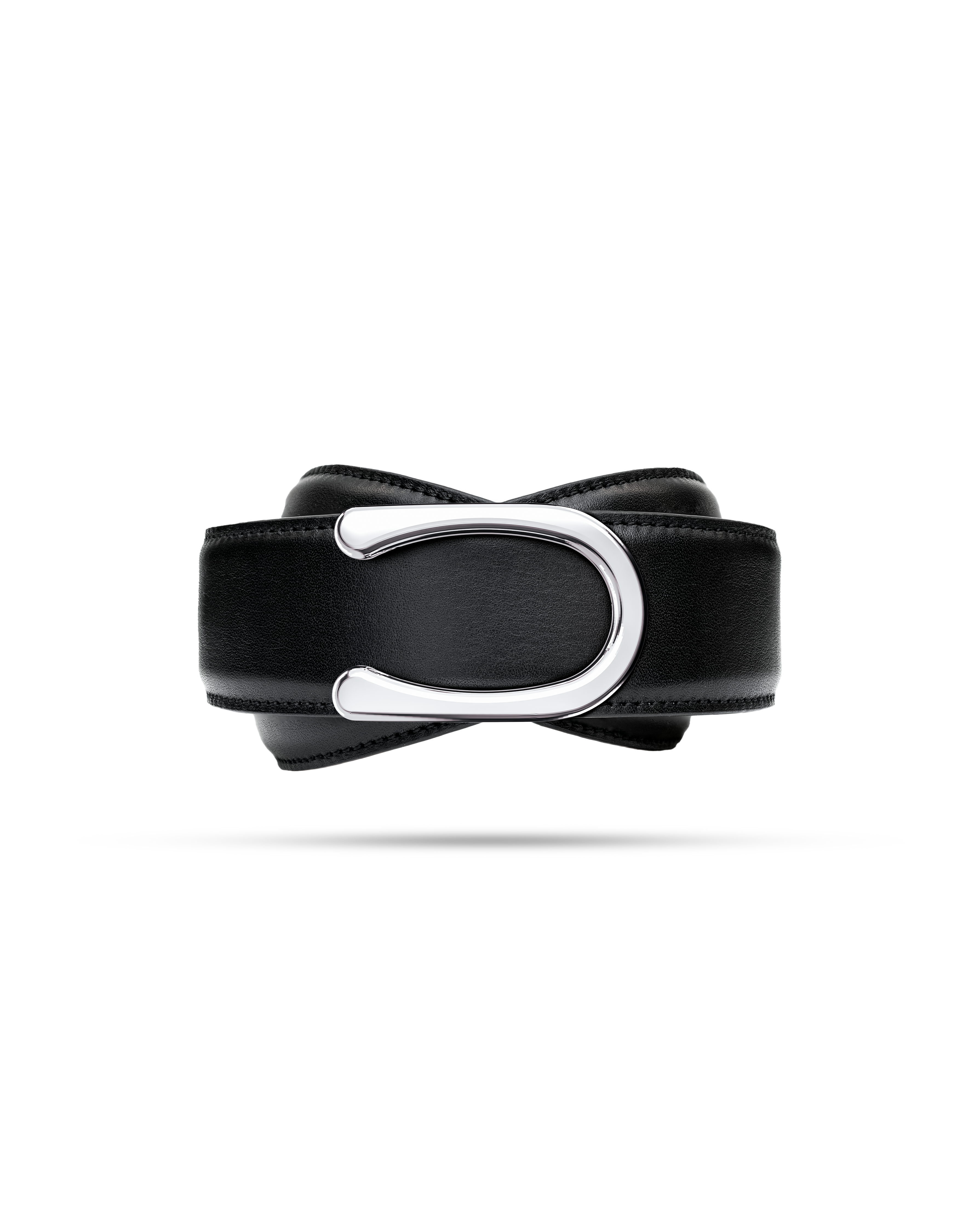 Model II Palladium — Calfskin Jet Black