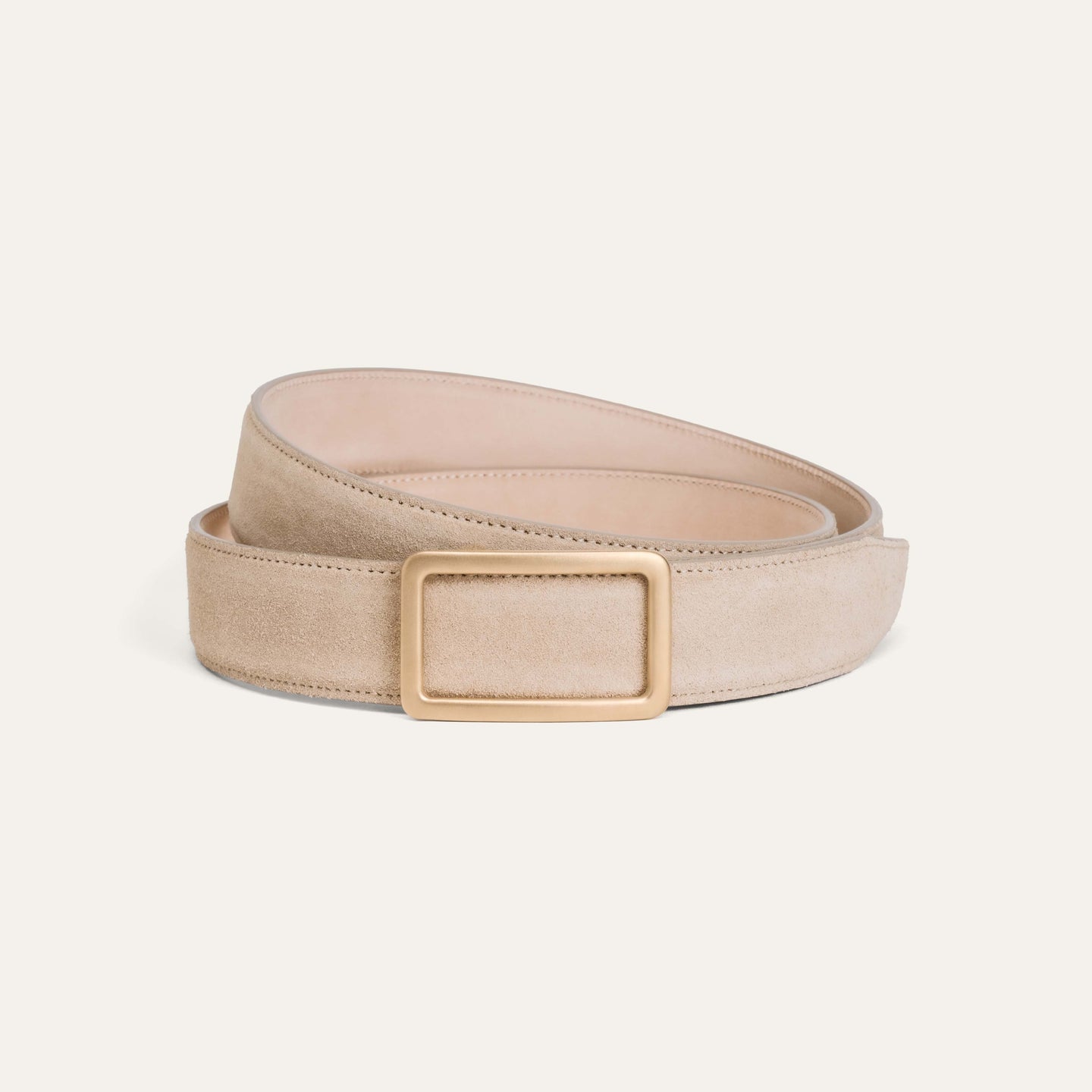 Model 1 Gold Matt — Suede Verona Beige