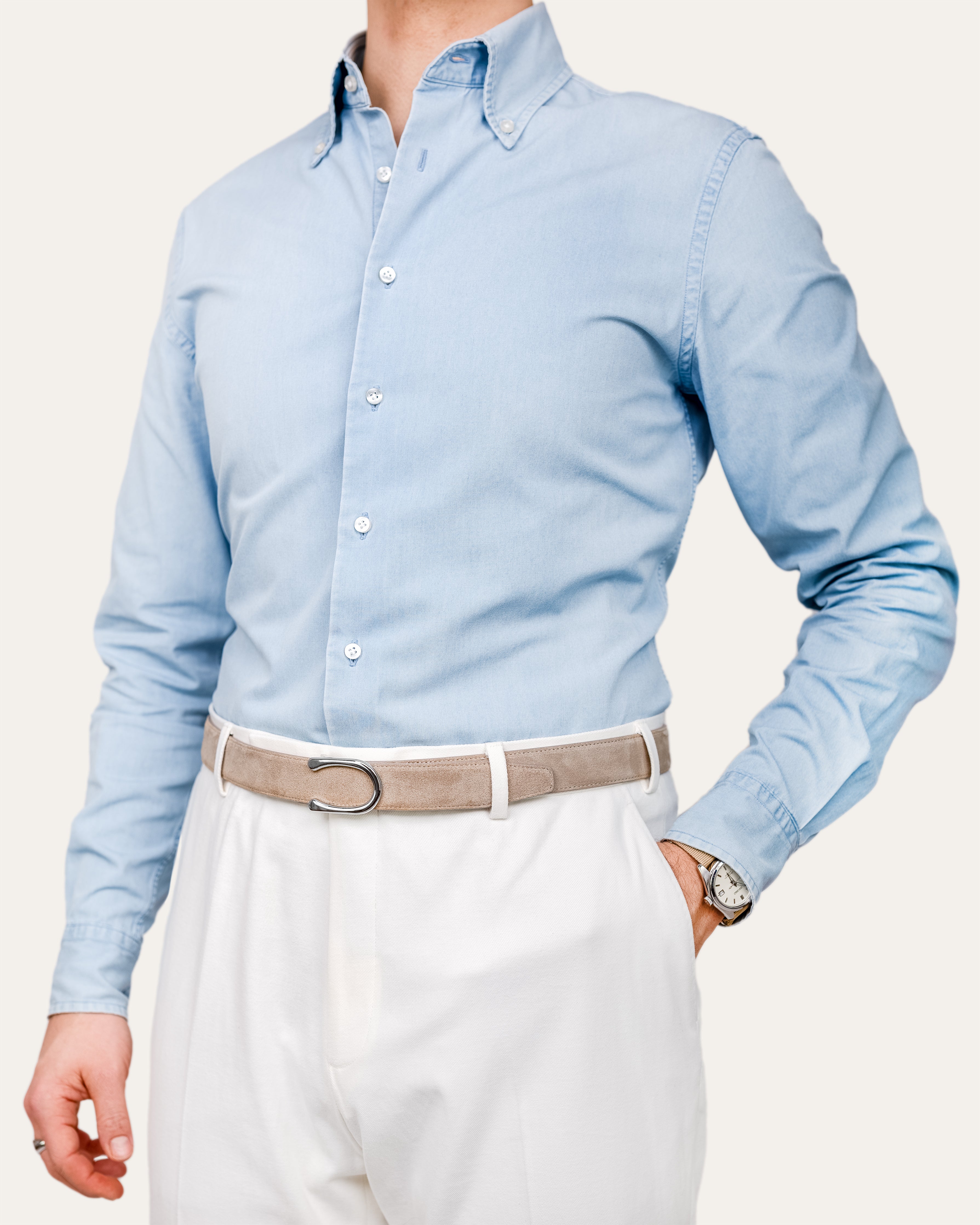 Model II Palladium — Suede Verona Beige