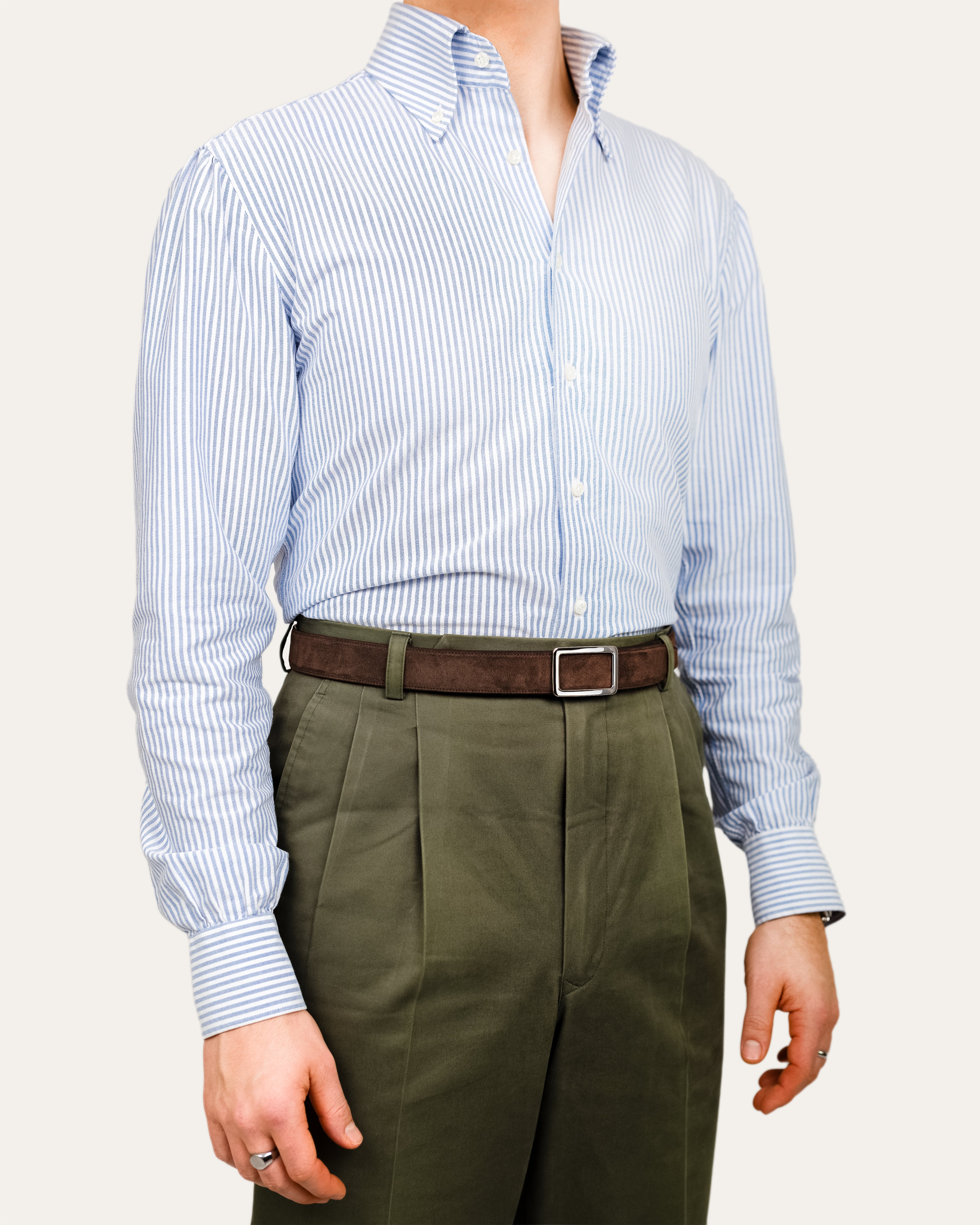Modell 1 Palladium — Veloursleder Havannabraun