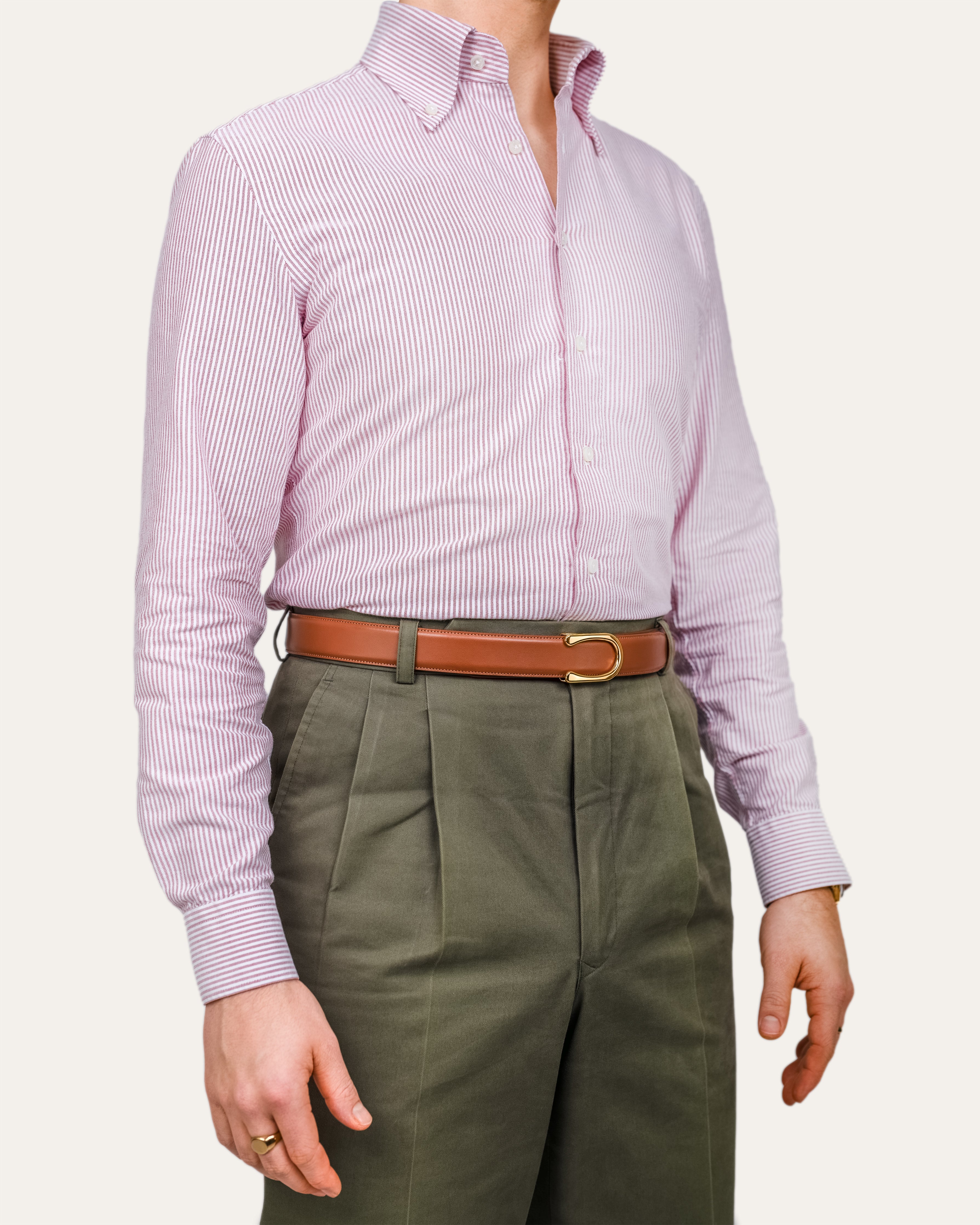 Model II Gold — Calfskin Cognac Brown