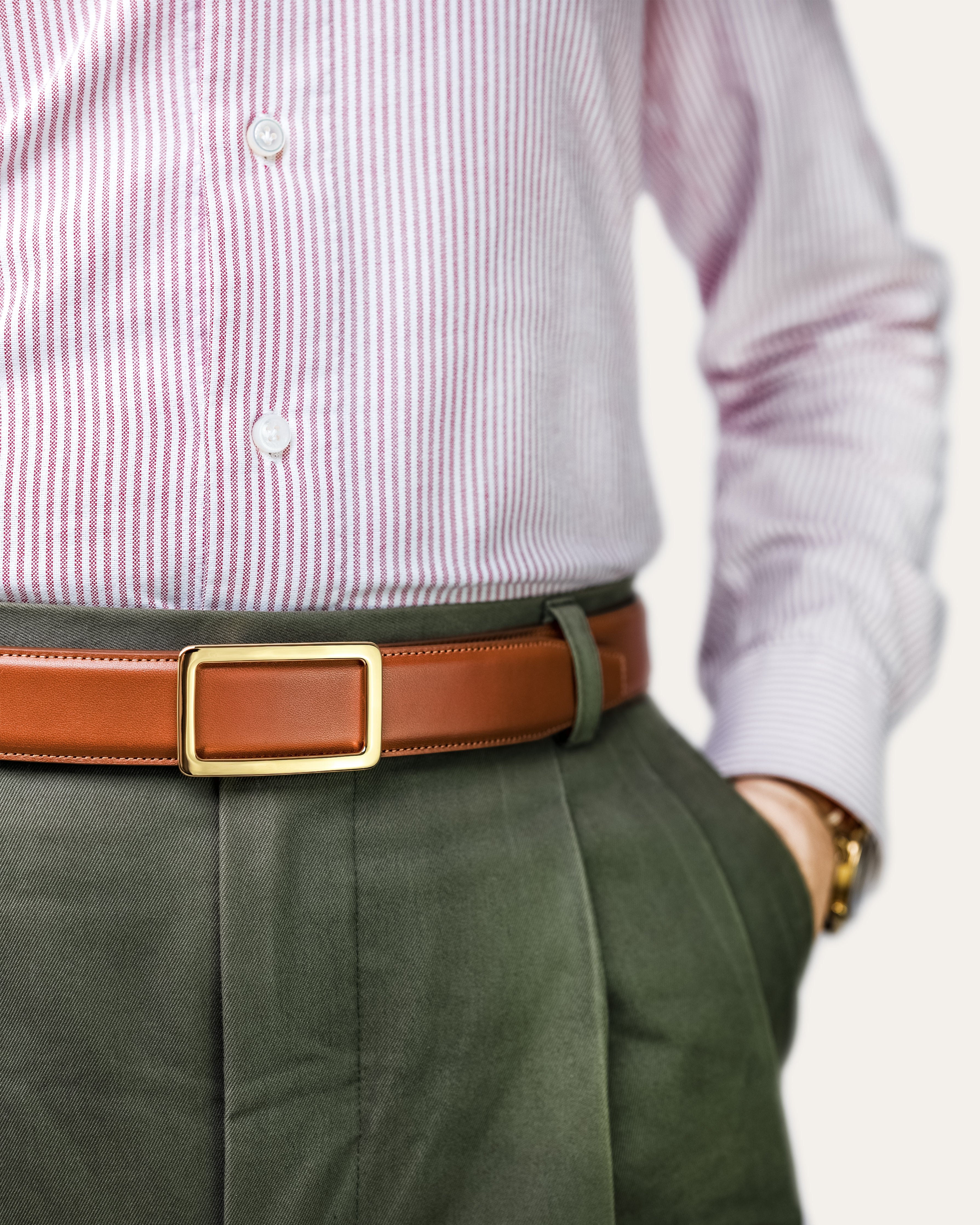 Model I Gold — Calfskin Cognac Brown