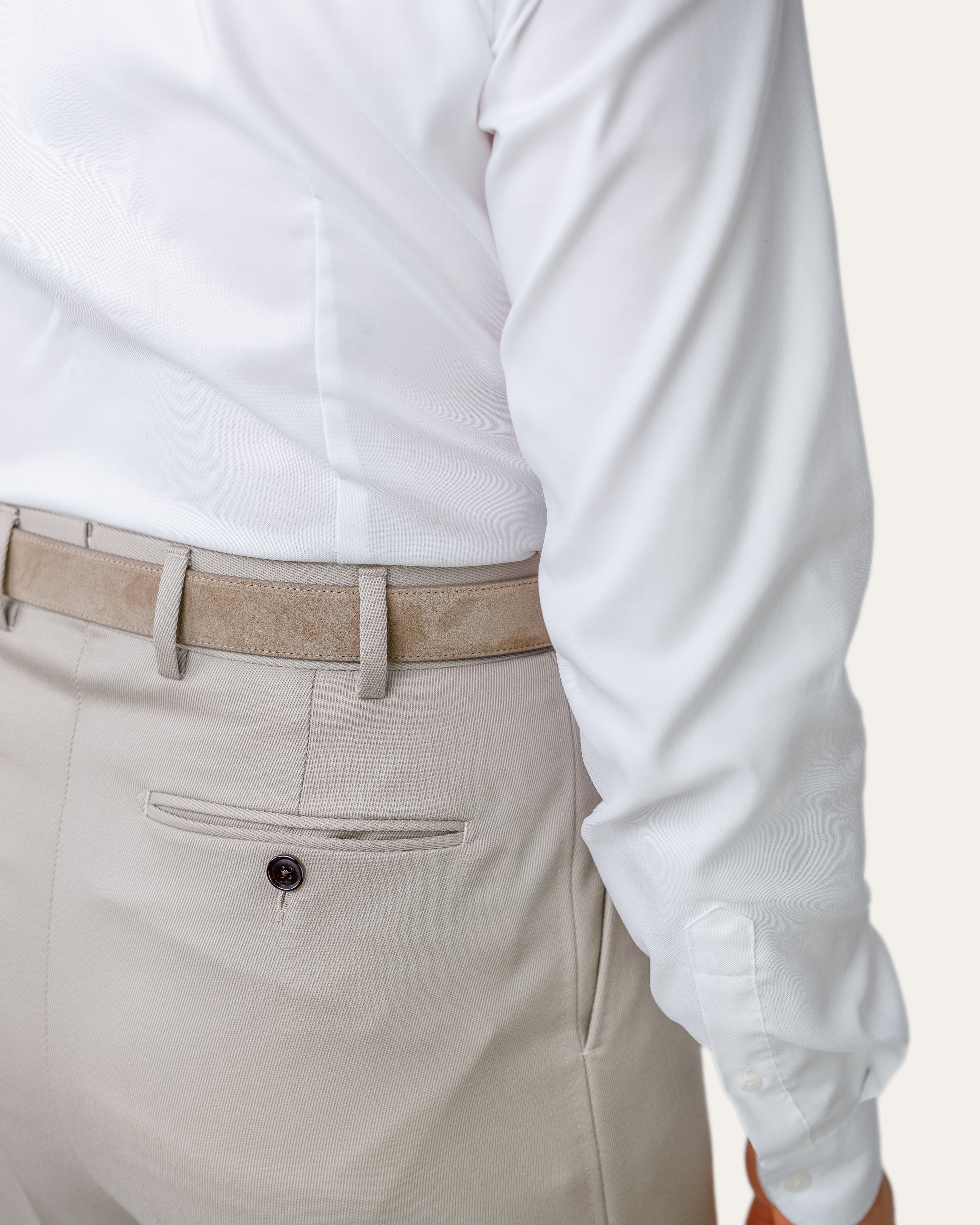 Model II Gold — Suede Verona Beige