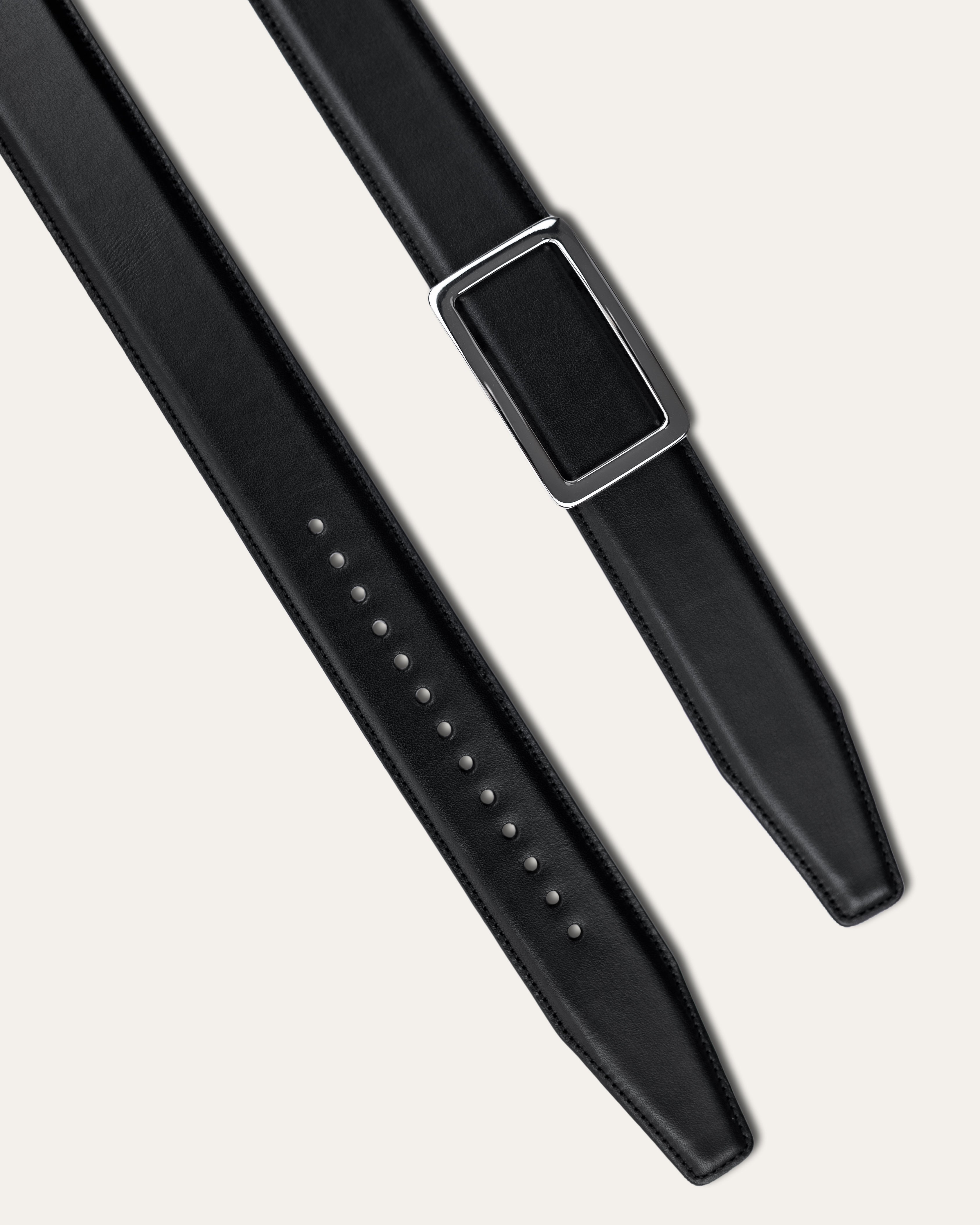 Model I Palladium — Calfskin Jet Black