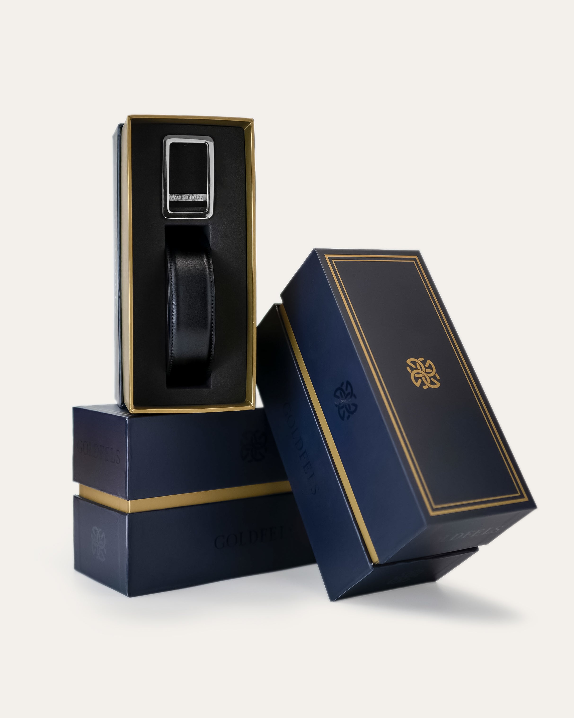 Model I Palladium — Calfskin Jet Black