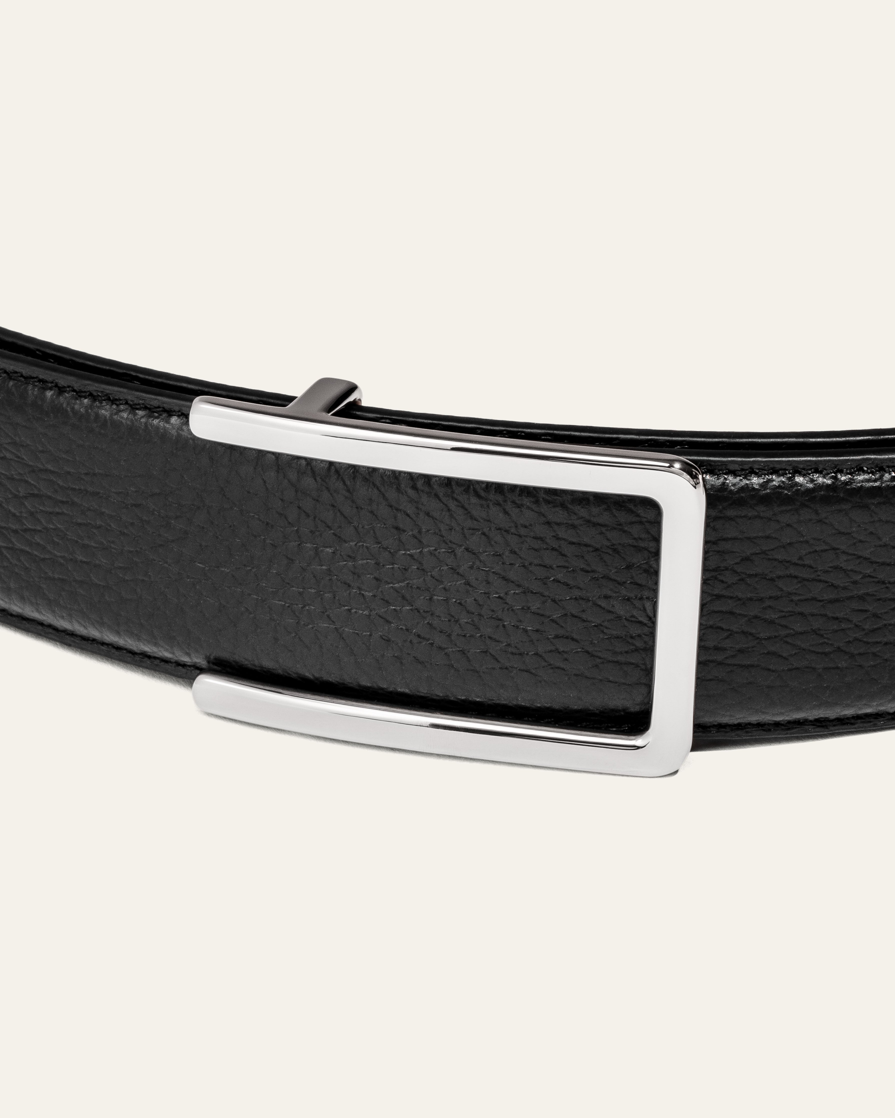 Model 3 Palladium – Black Grain Bovine Leather