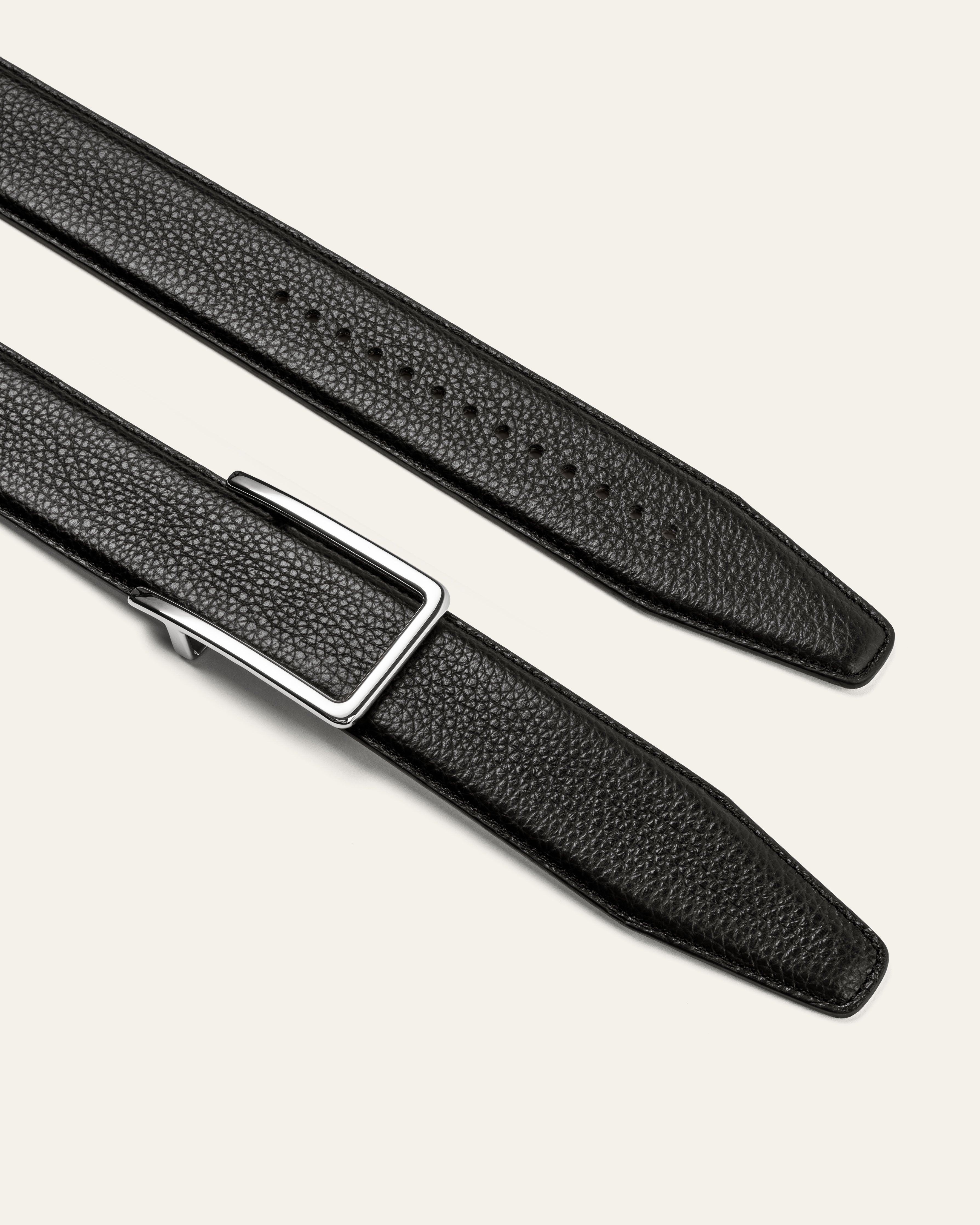 Model 3 Palladium – Black Grain Bovine Leather