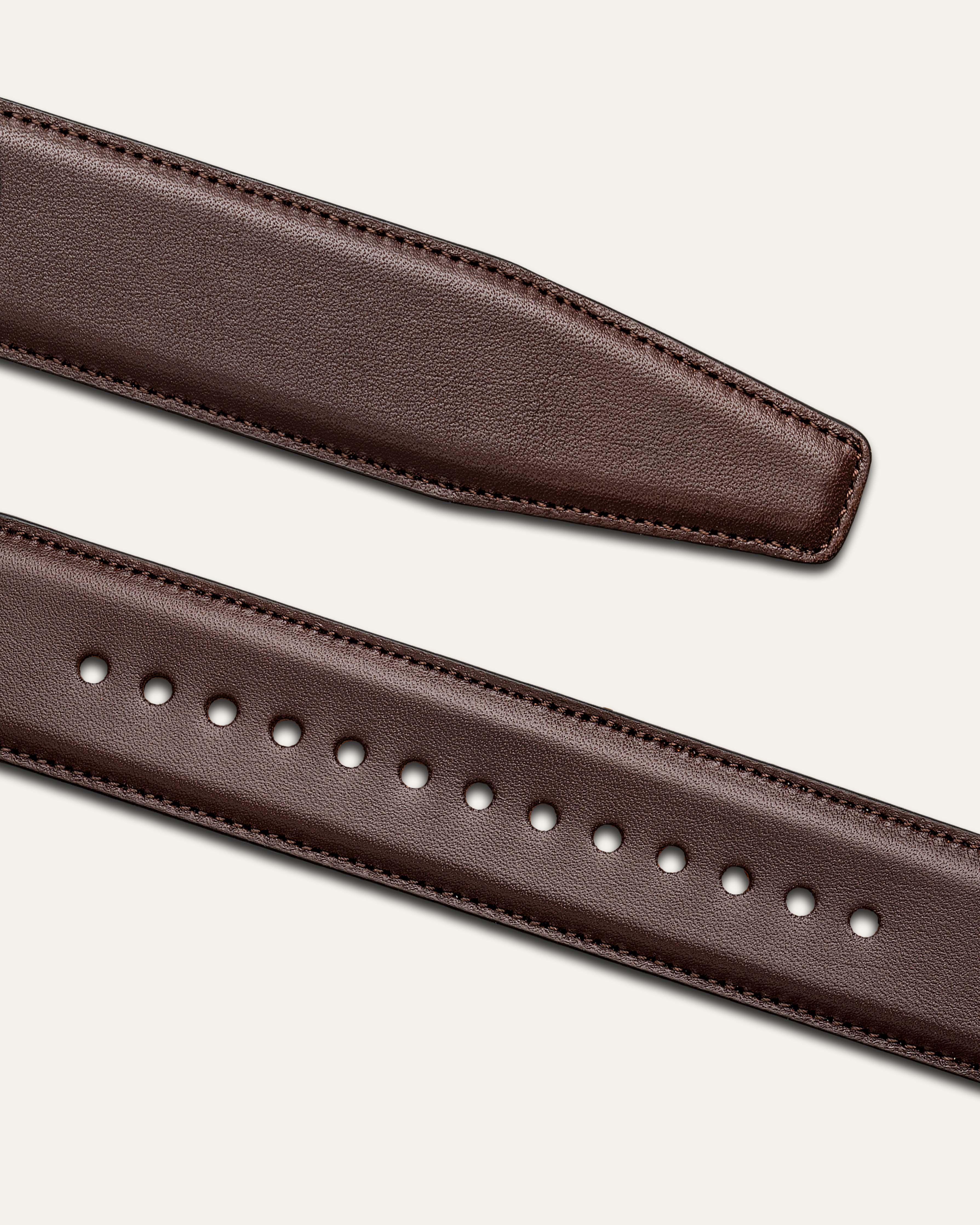 Model II Gold — Calfskin Chocolate Brown