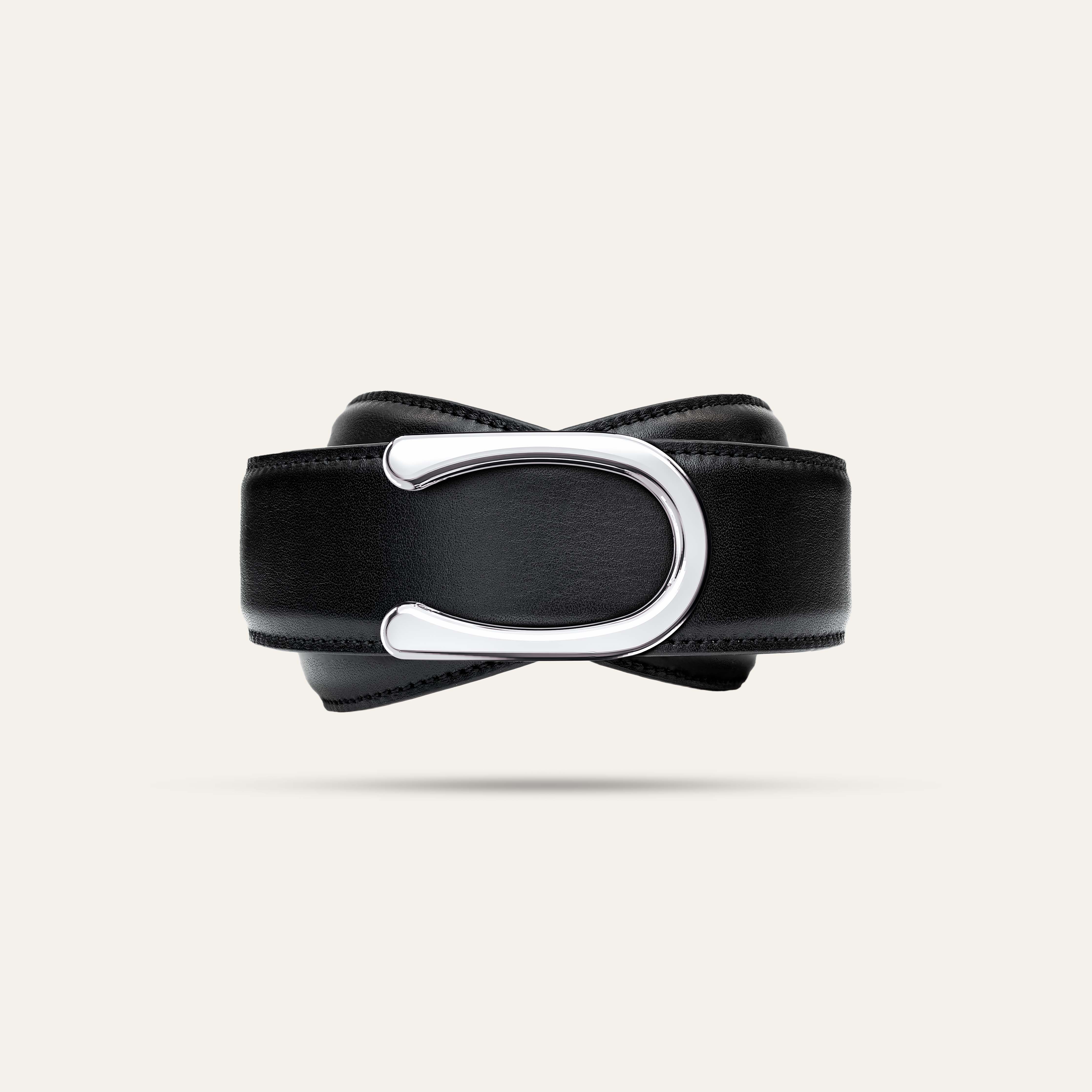 Model II Palladium — Calfskin Jet Black