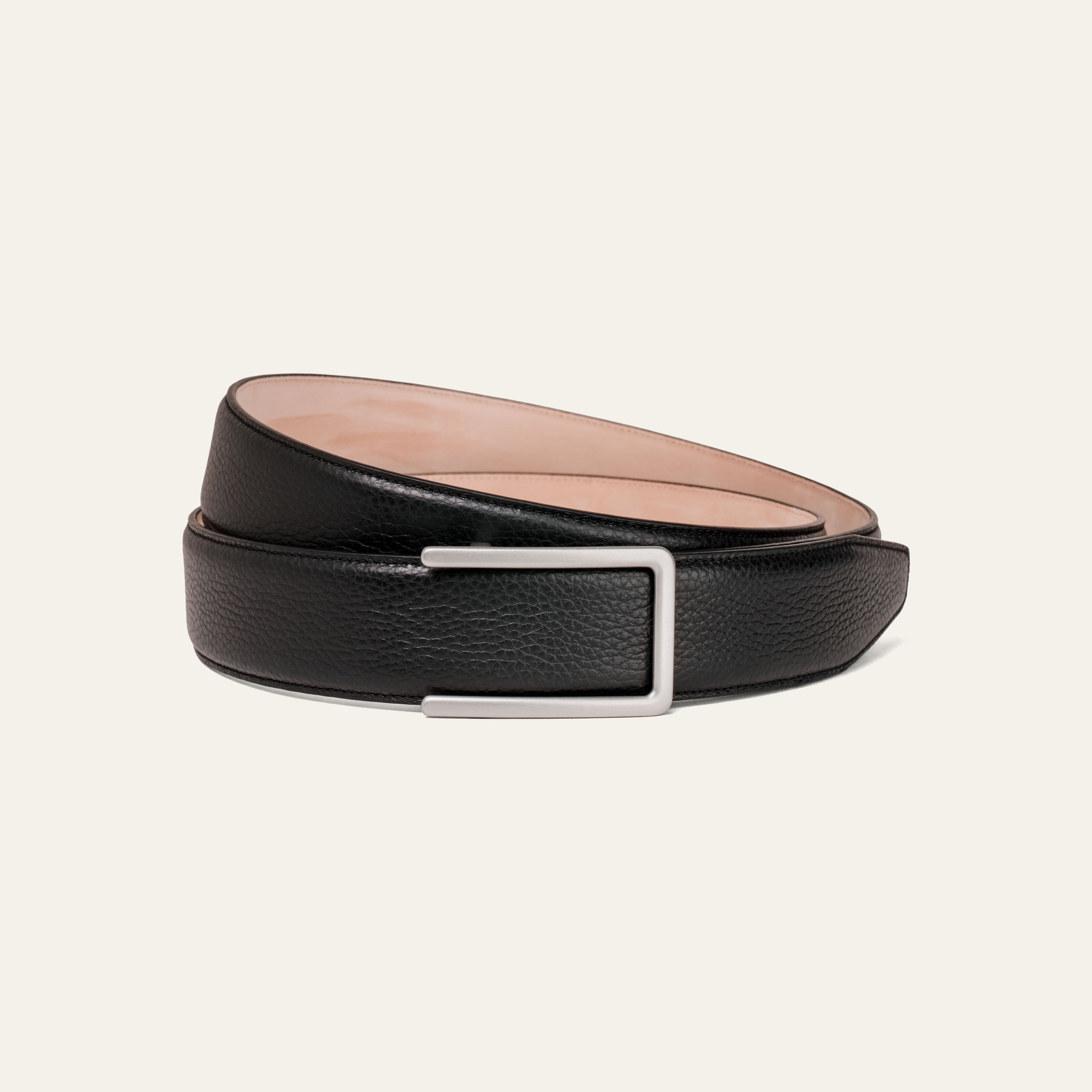 Model 3 Palladium Matt – Black Grain Bovine Leather
