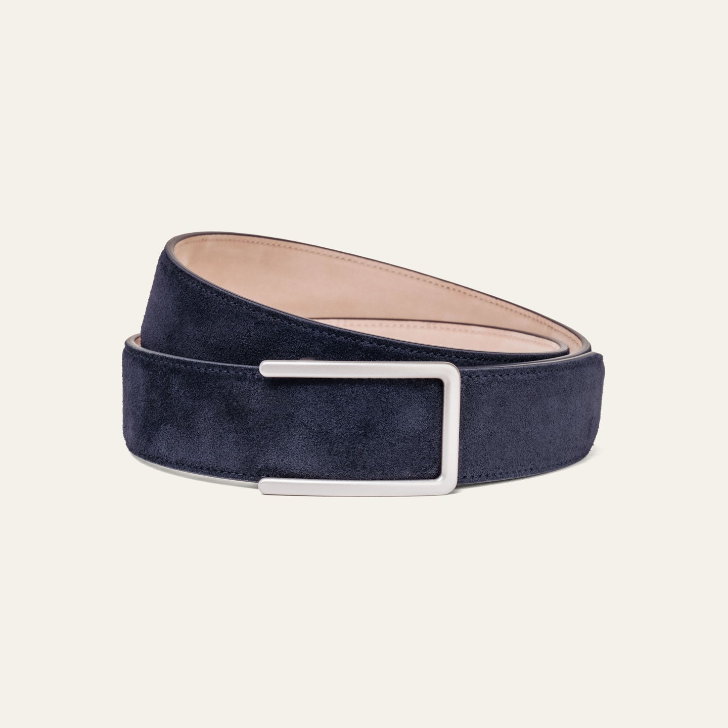 Modell 3 Palladium Matt – Veloursleder Blau