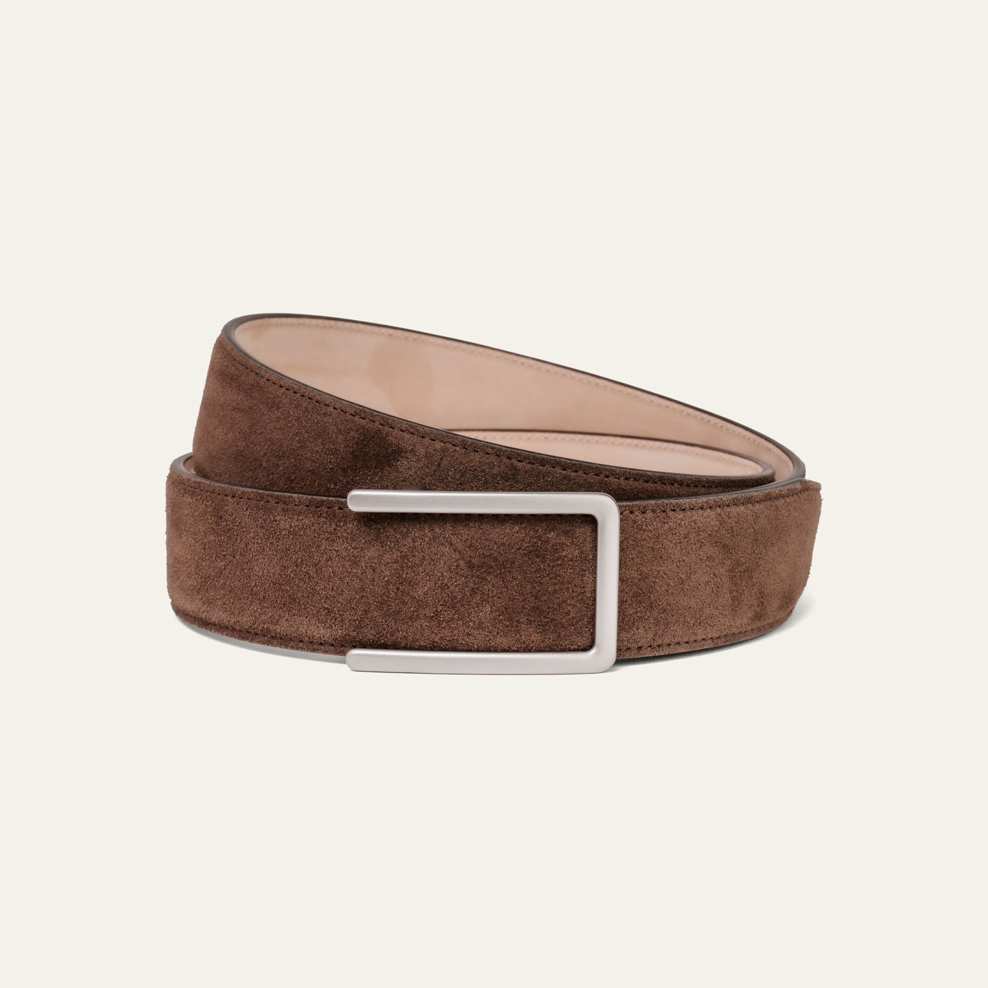 Modell 3 Palladium Matt – Veloursleder Braun