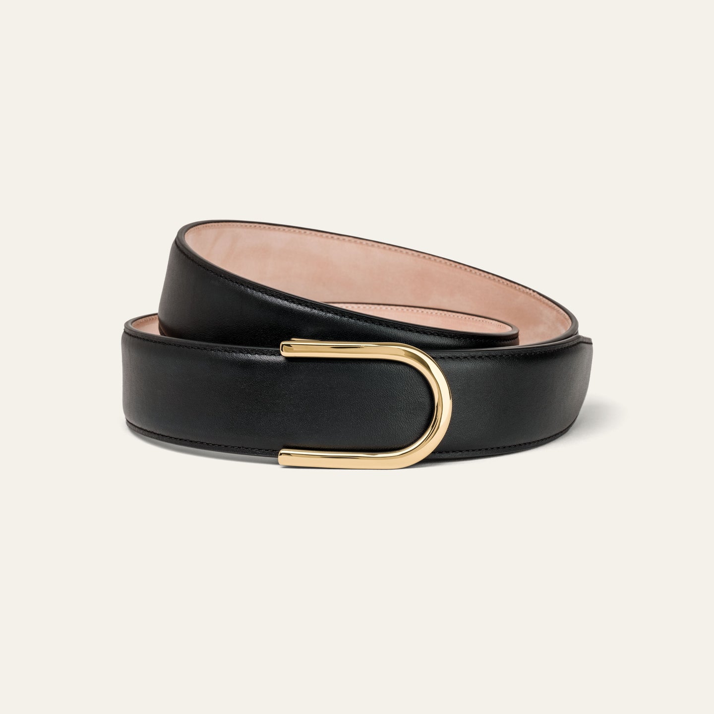 Modell 4 Gold – Leder Schwarz