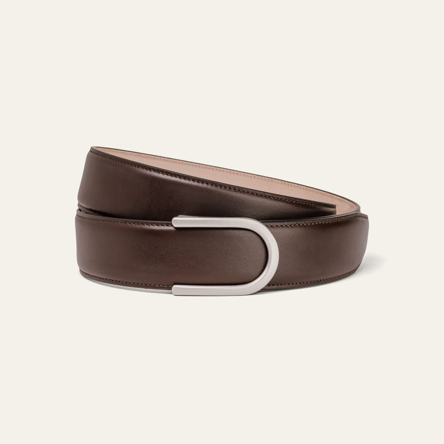Modell 4 Palladium Matt – Leder Braun