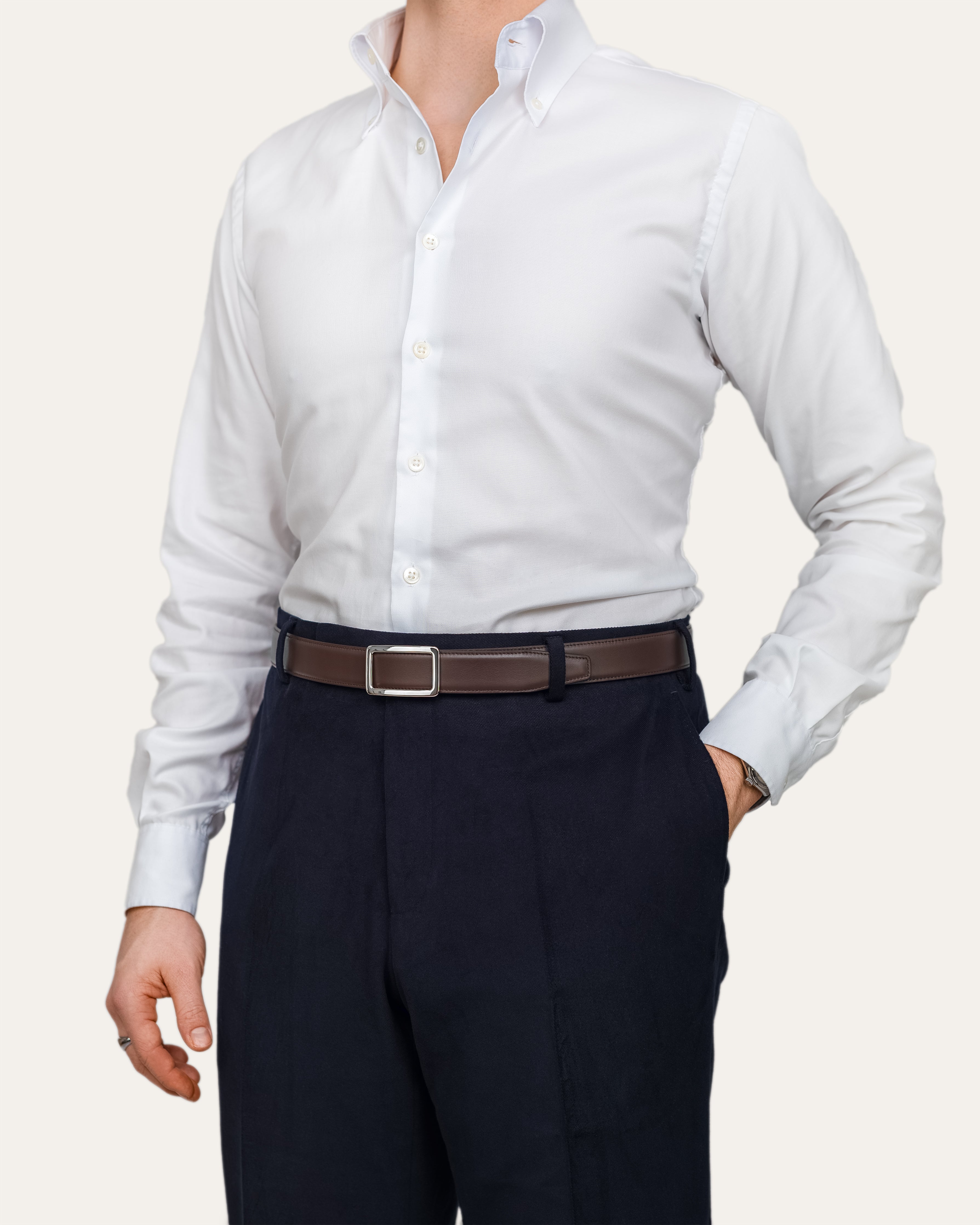 Kalbsleder - Schokoladenbraun