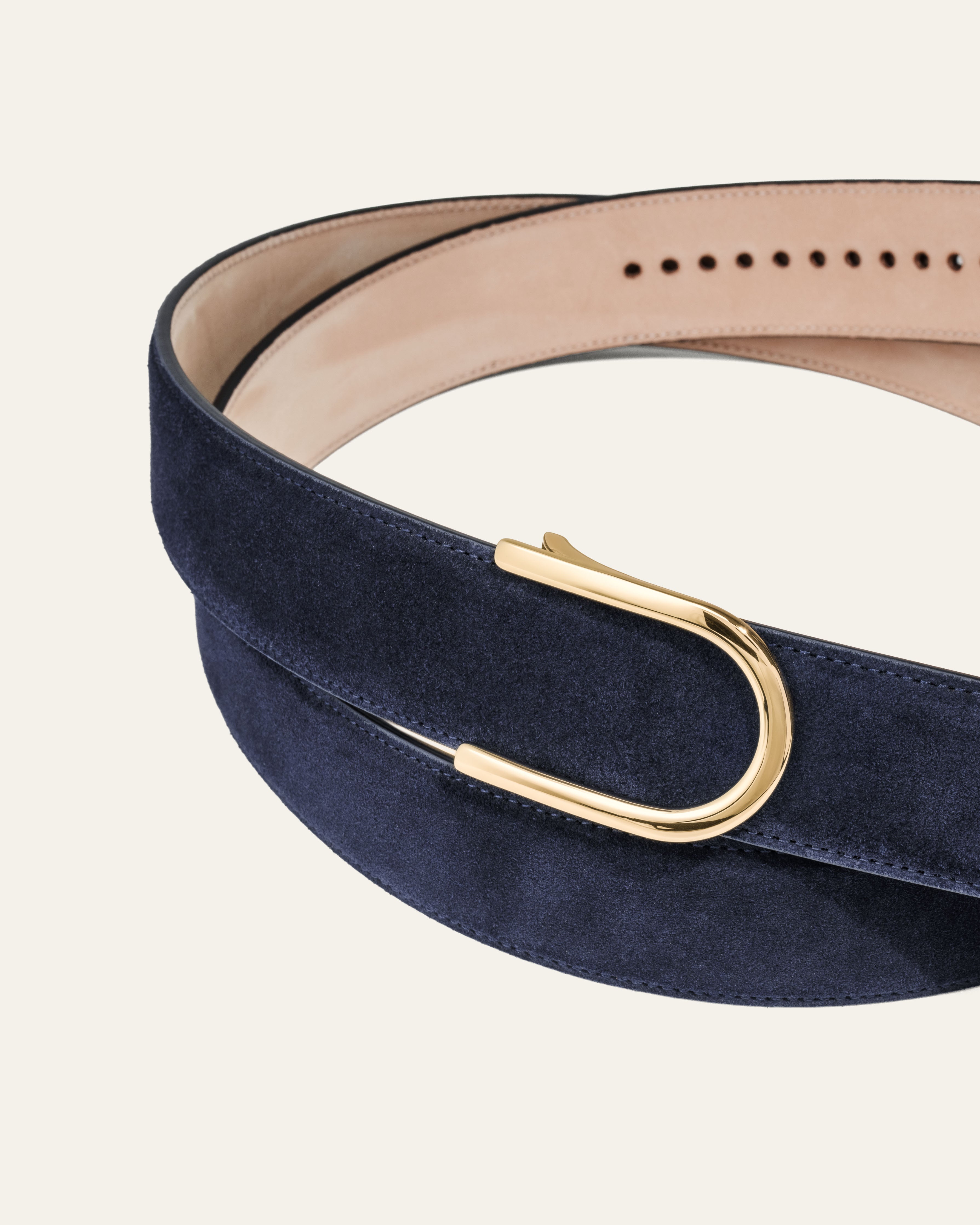 Model 4 Gold – Blue Suede