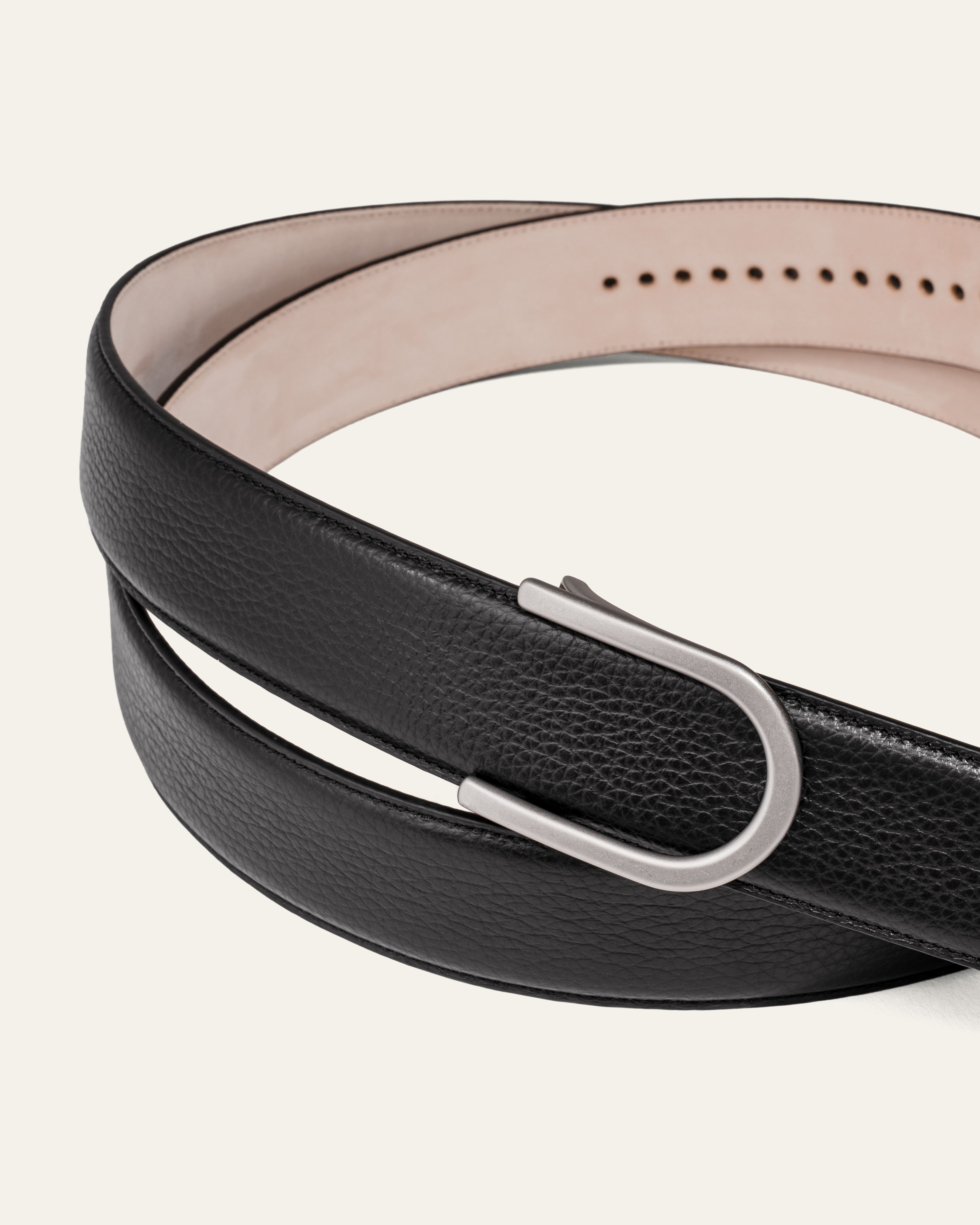 Model 4 Palladium Matt – Black Grain Bovine Leather