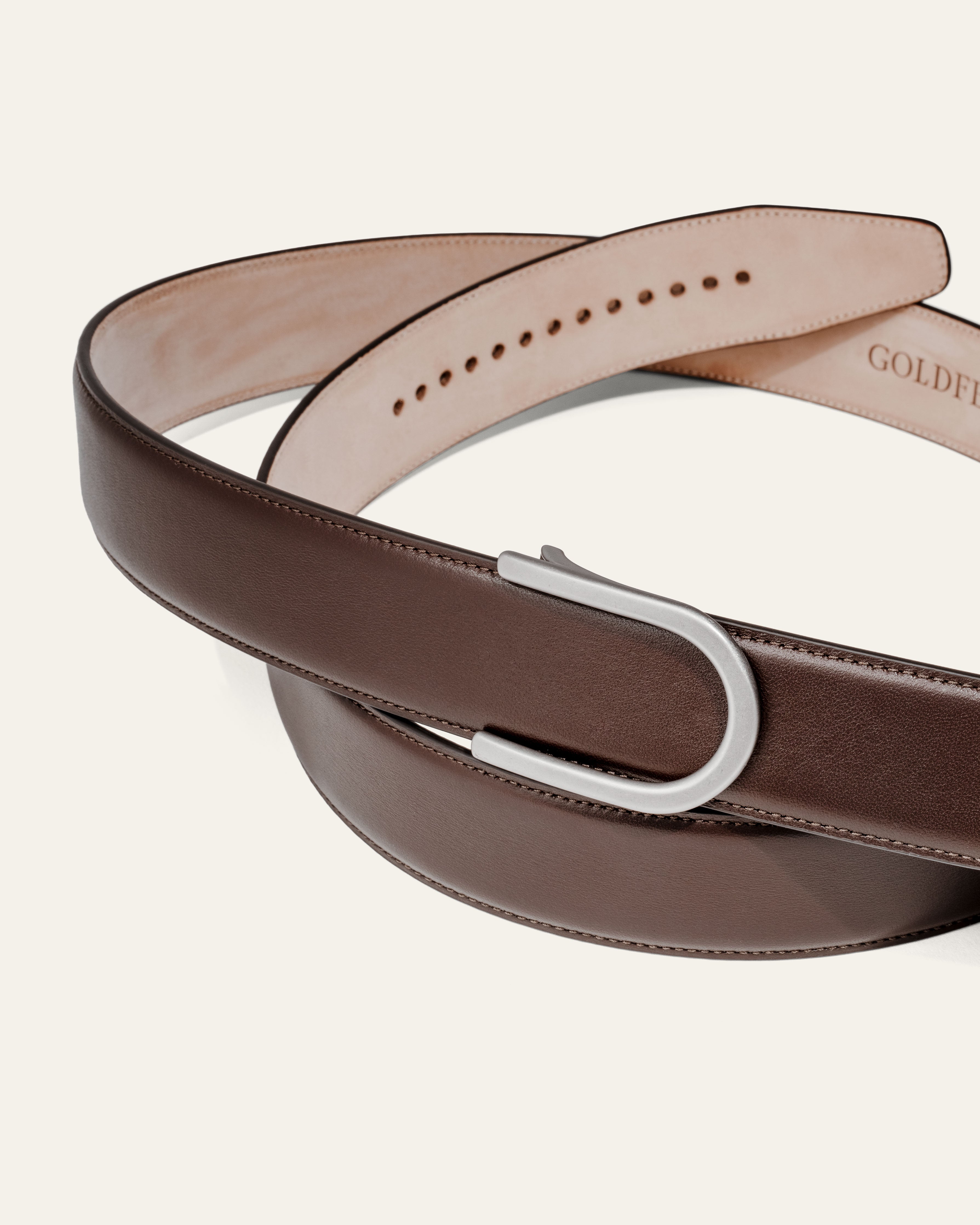 Model 4 Palladium Matt – Brown Bovine Leather