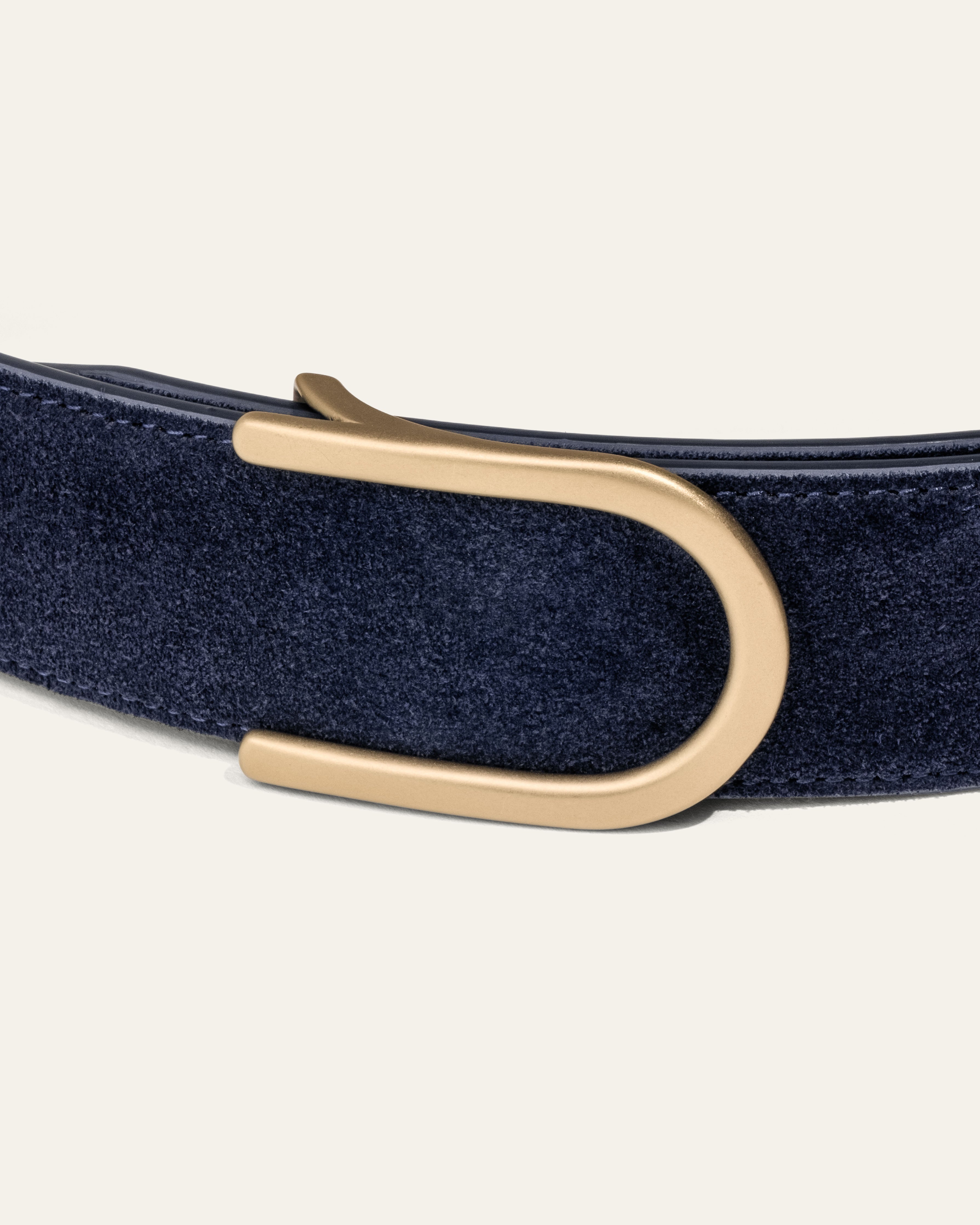 Model 4 Gold Matt – Blue Suede