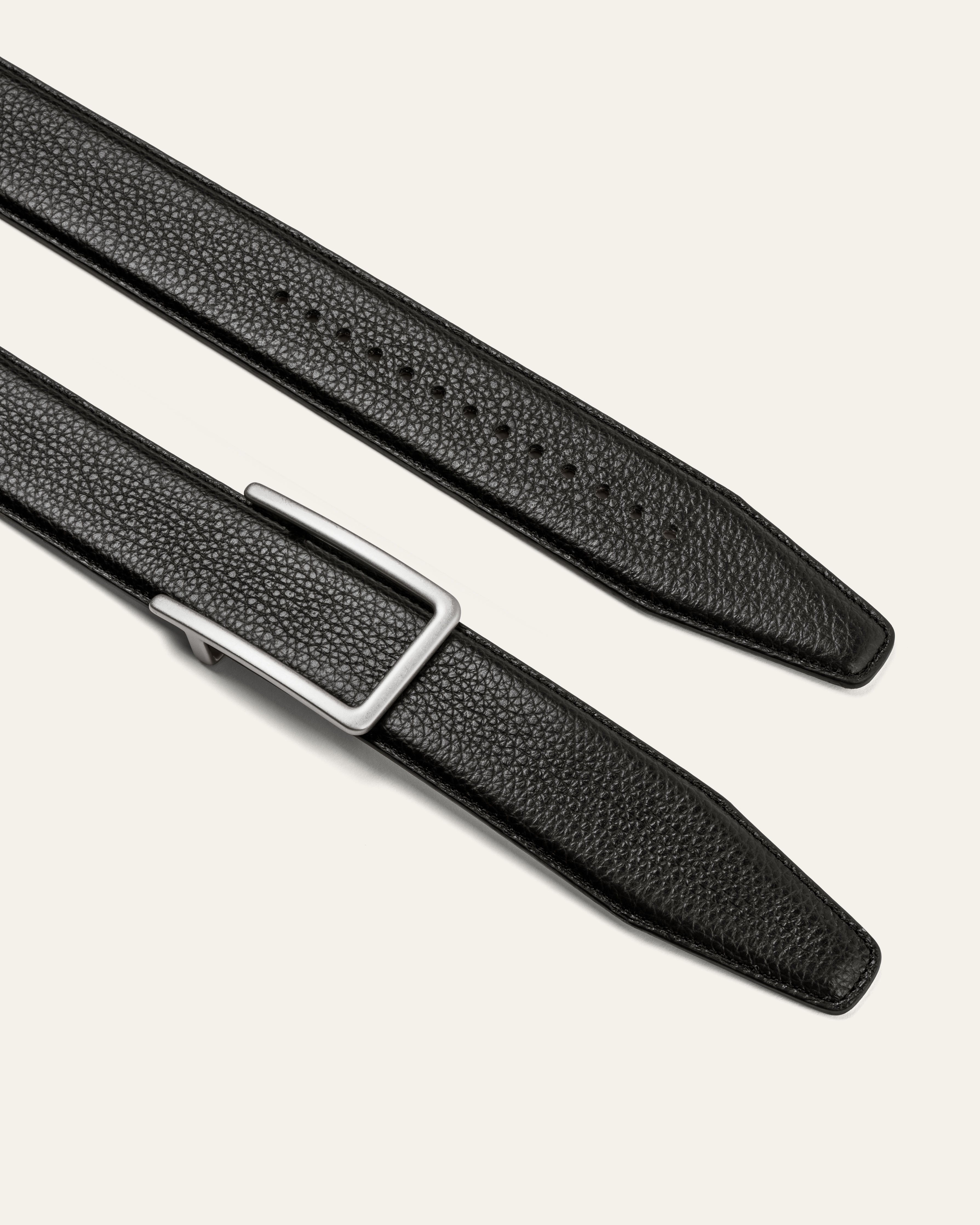 Model 3 Palladium Matt – Black Grain Bovine Leather