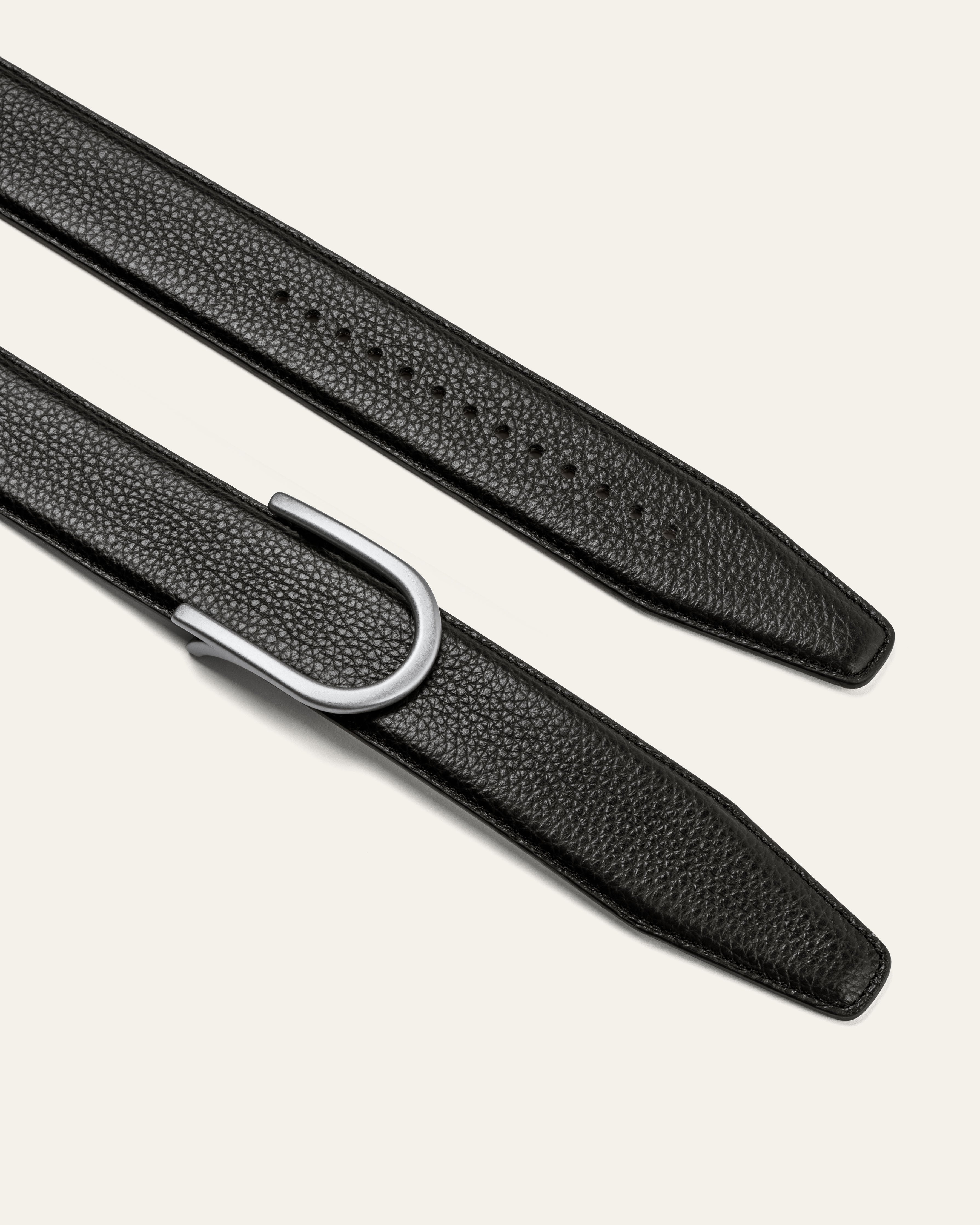 Model 4 Palladium Matt – Black Grain Bovine Leather