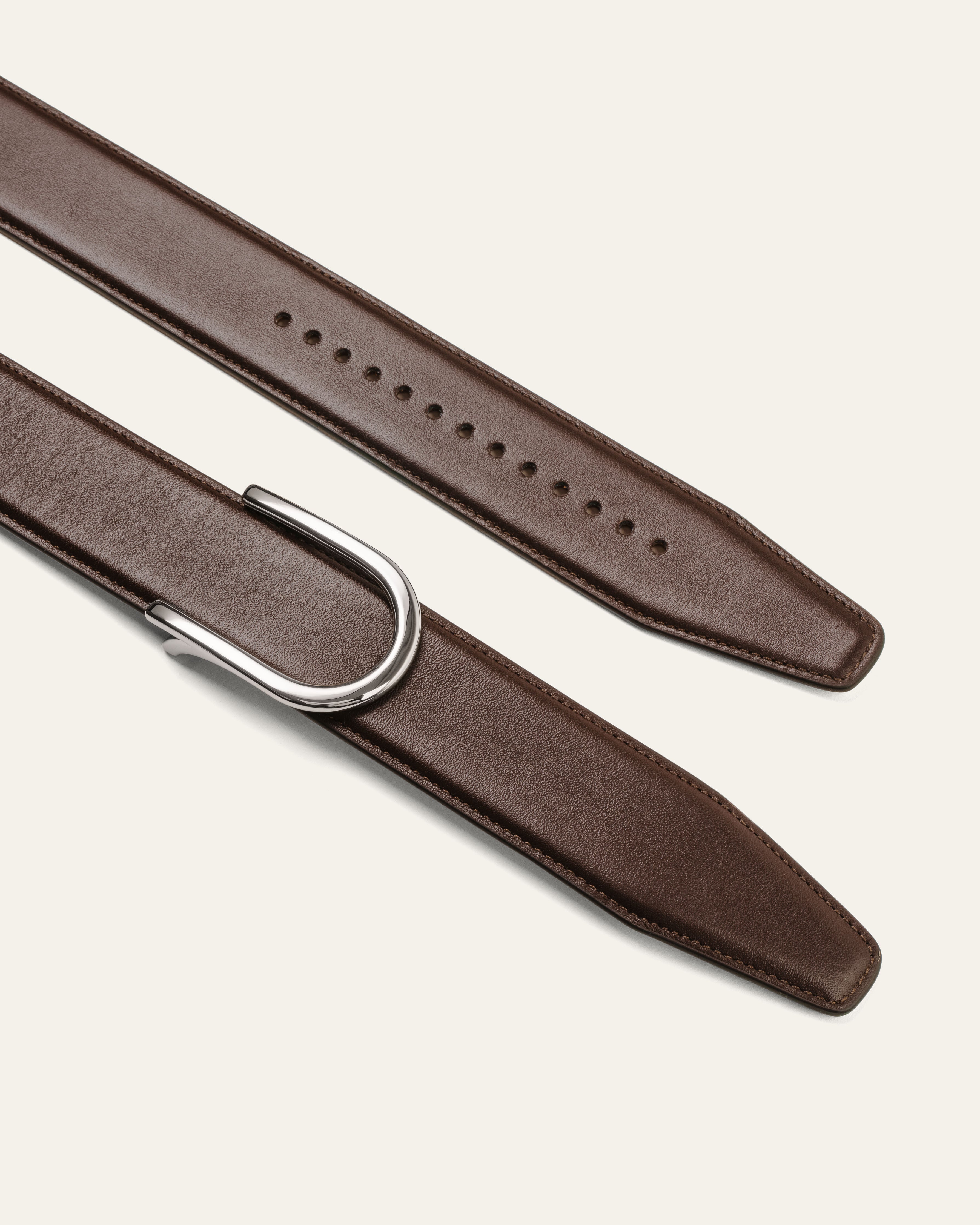 Model 4 Palladium – Brown Bovine Leather