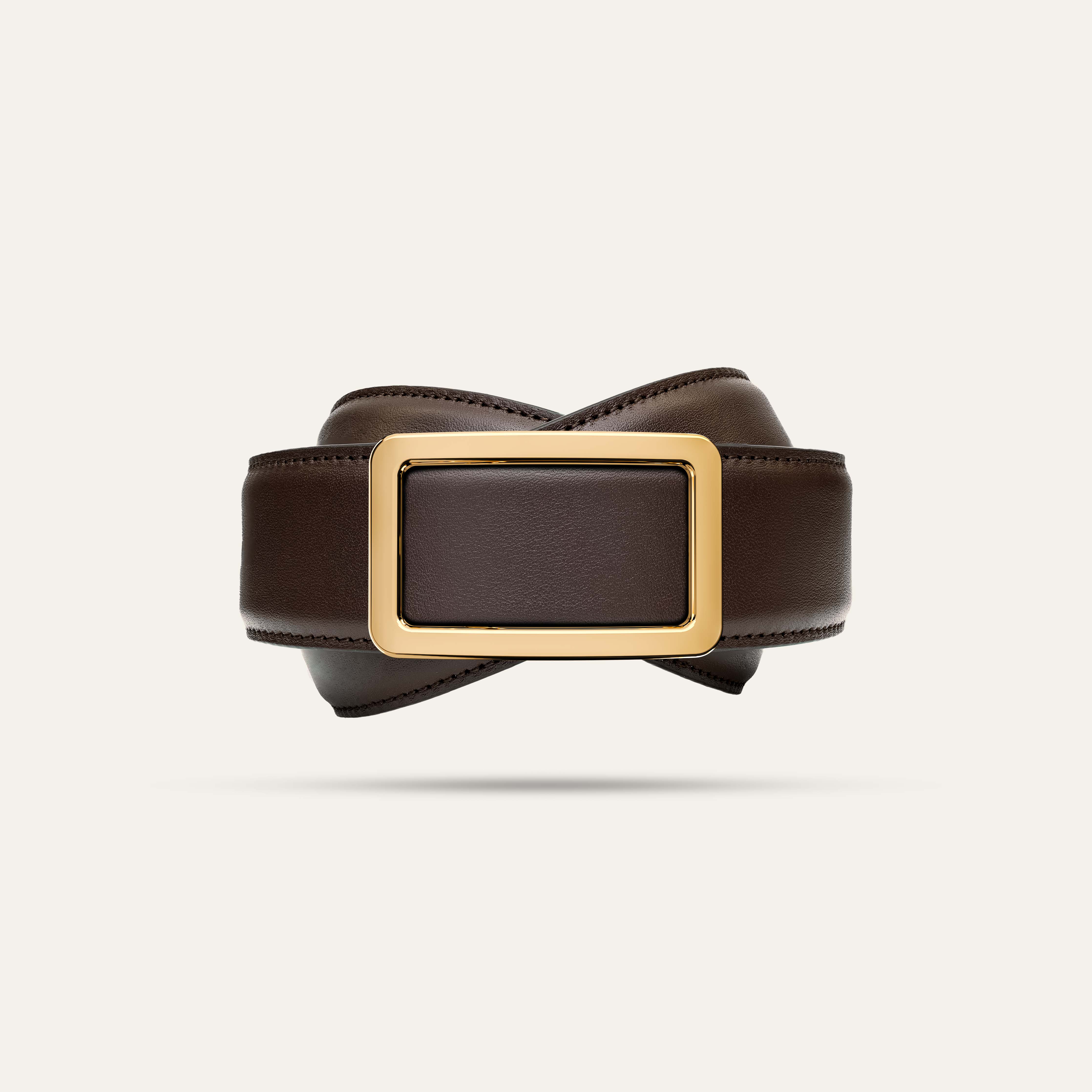 Model I Gold  —  Calfskin Chocolate Brown
