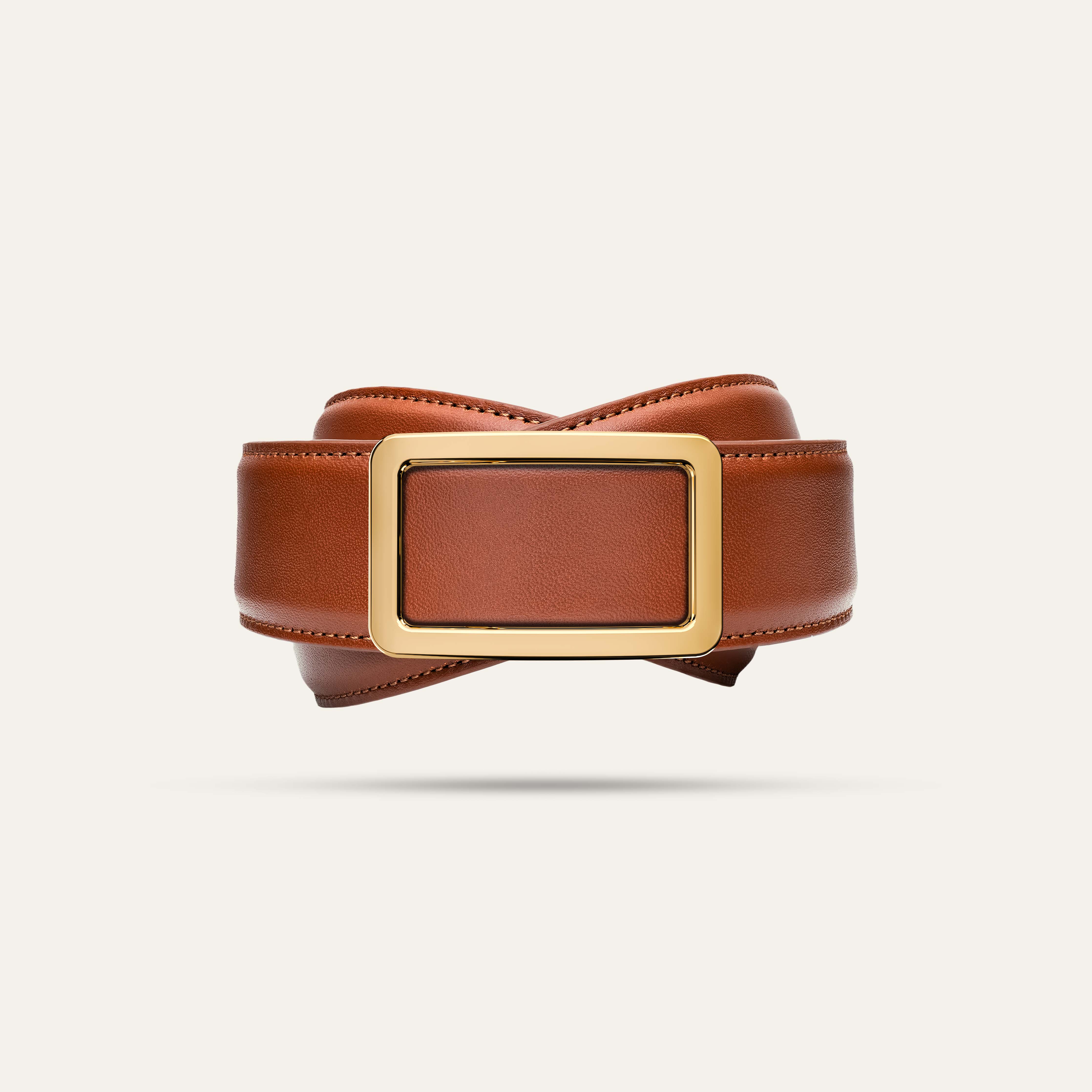 Model I Gold  —  Calfskin Cognac Brown