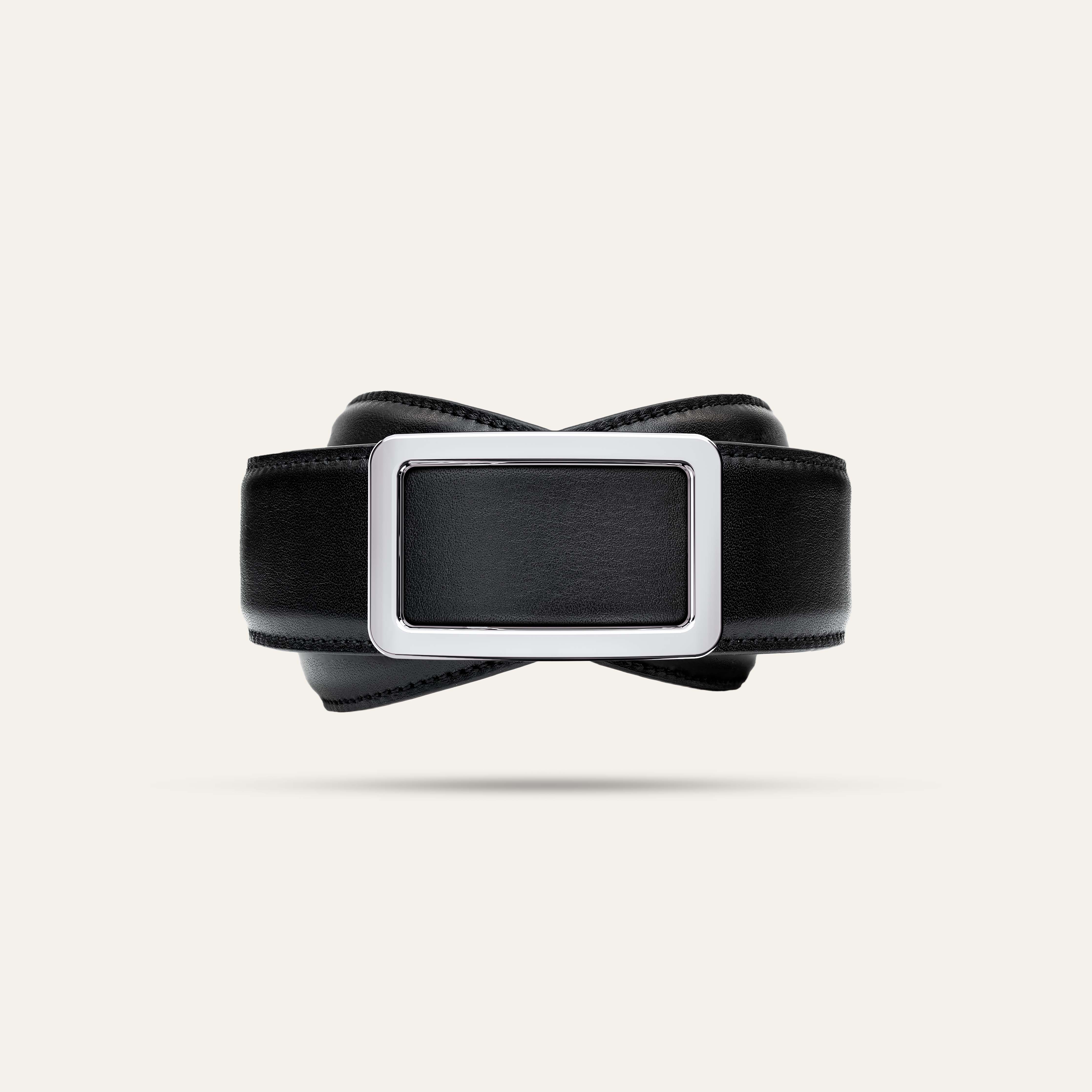 Model I Palladium  —  Calfskin Jet Black