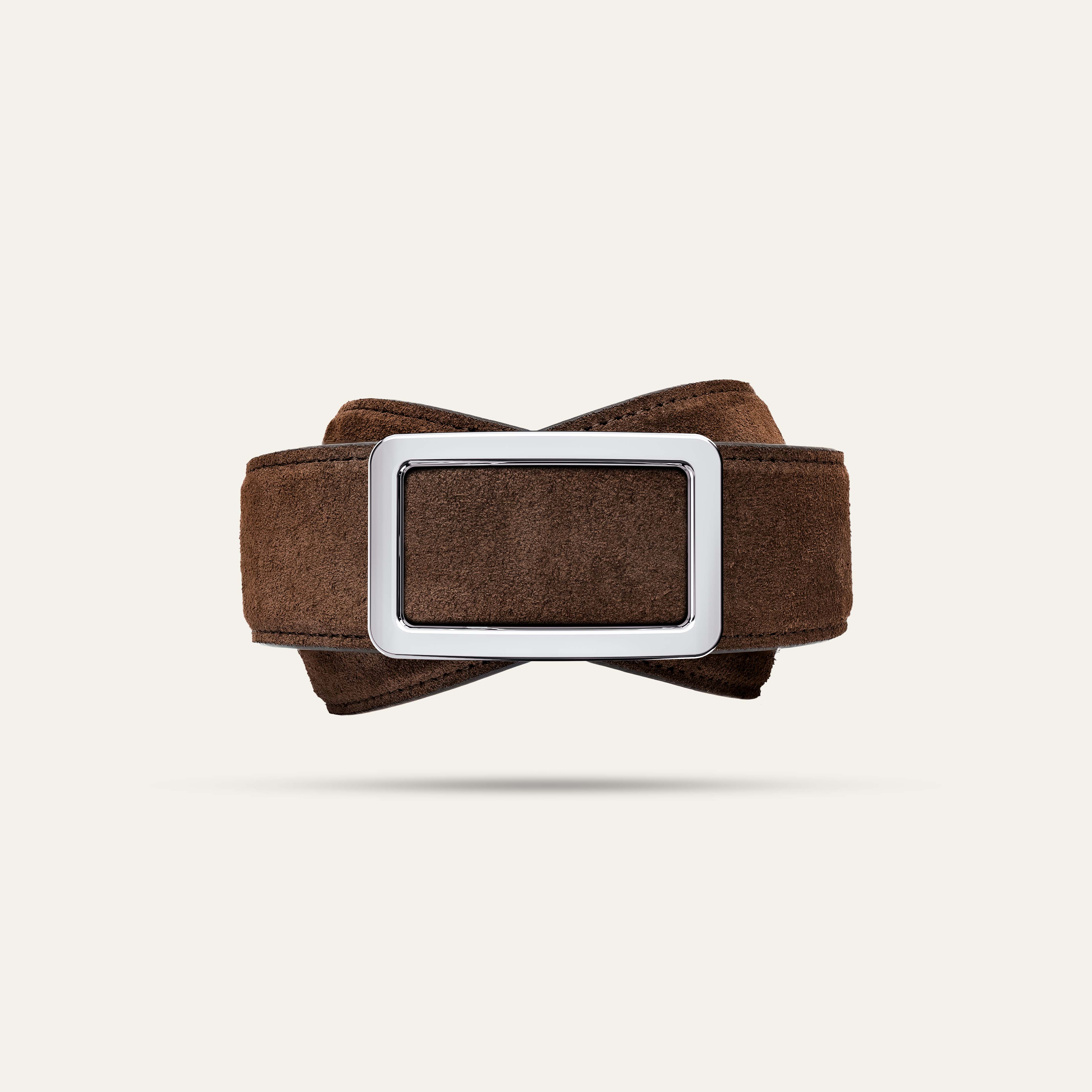Model I Palladium  —  Suede Havana Brown