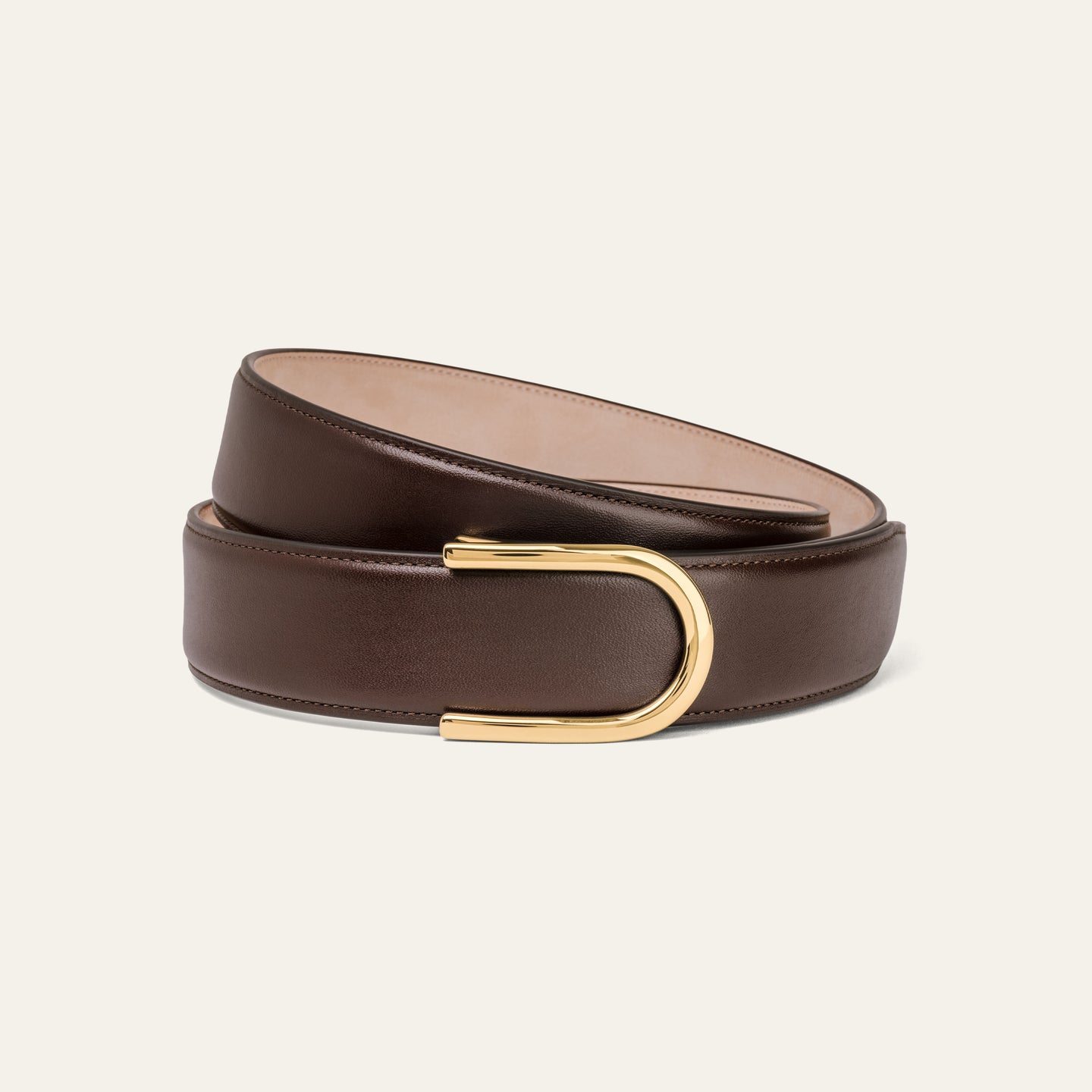 Modell 4 Gold – Leder Braun