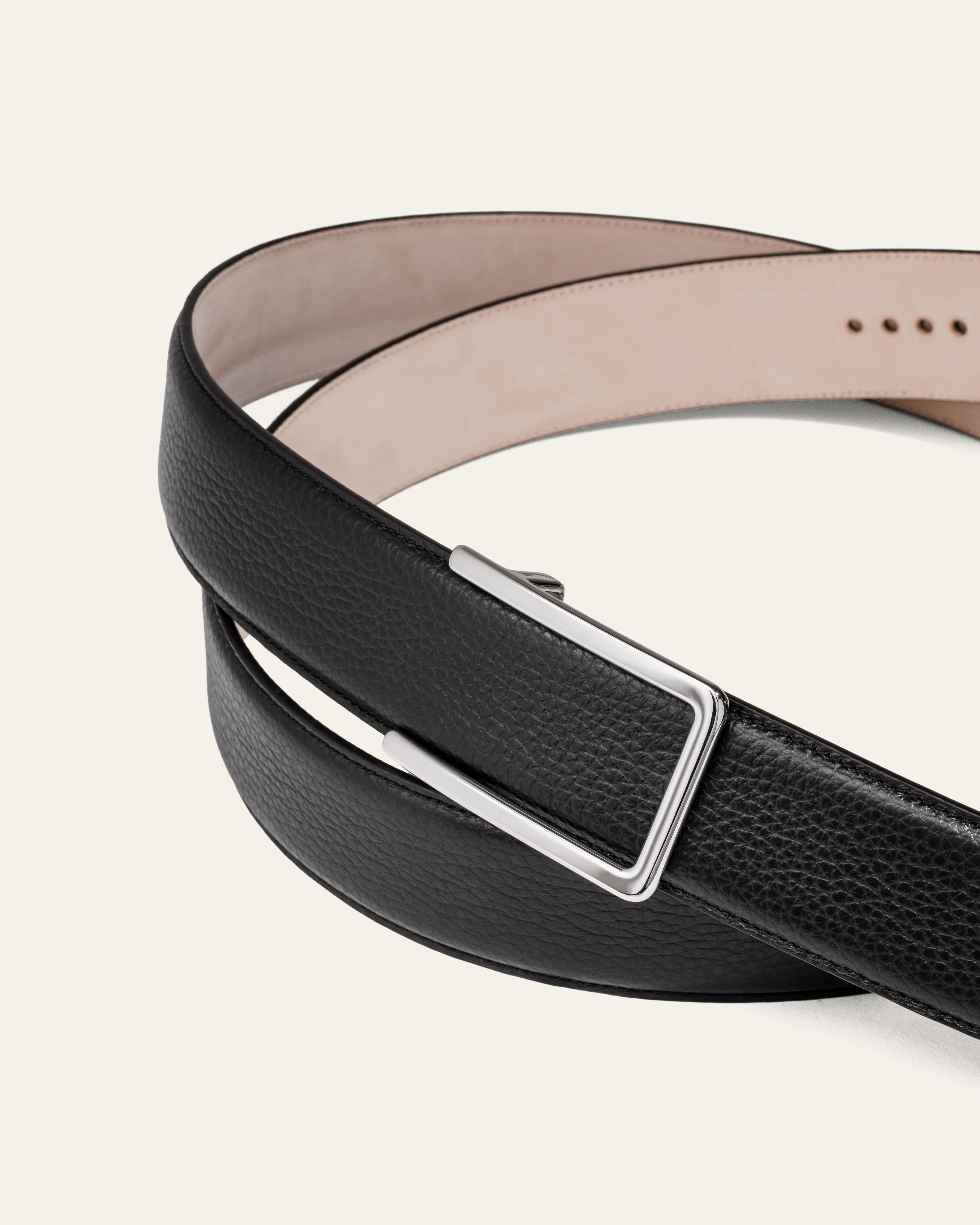 Model 3 Palladium – Black Grain Bovine Leather