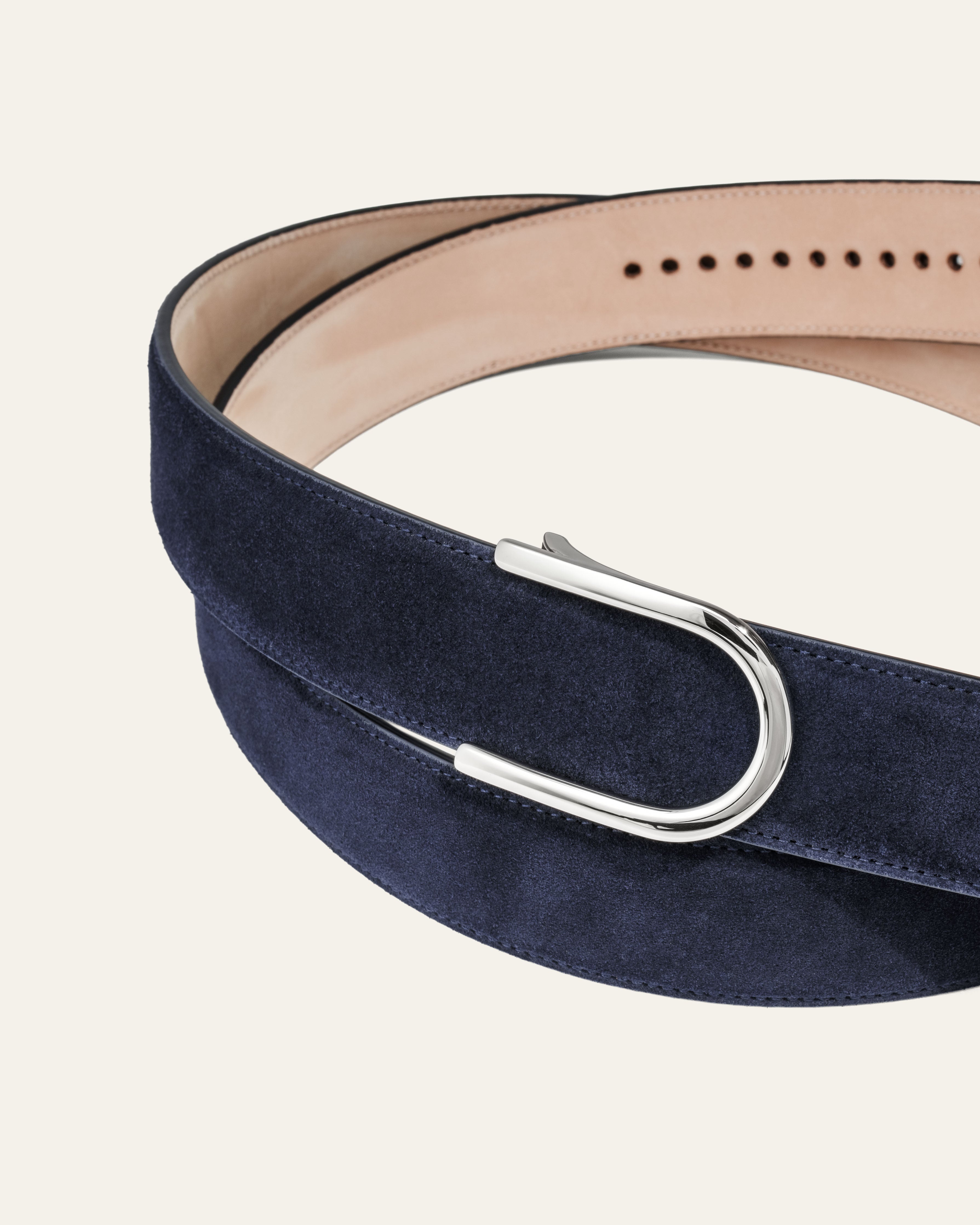 Model 4 Palladium – Blue Suede