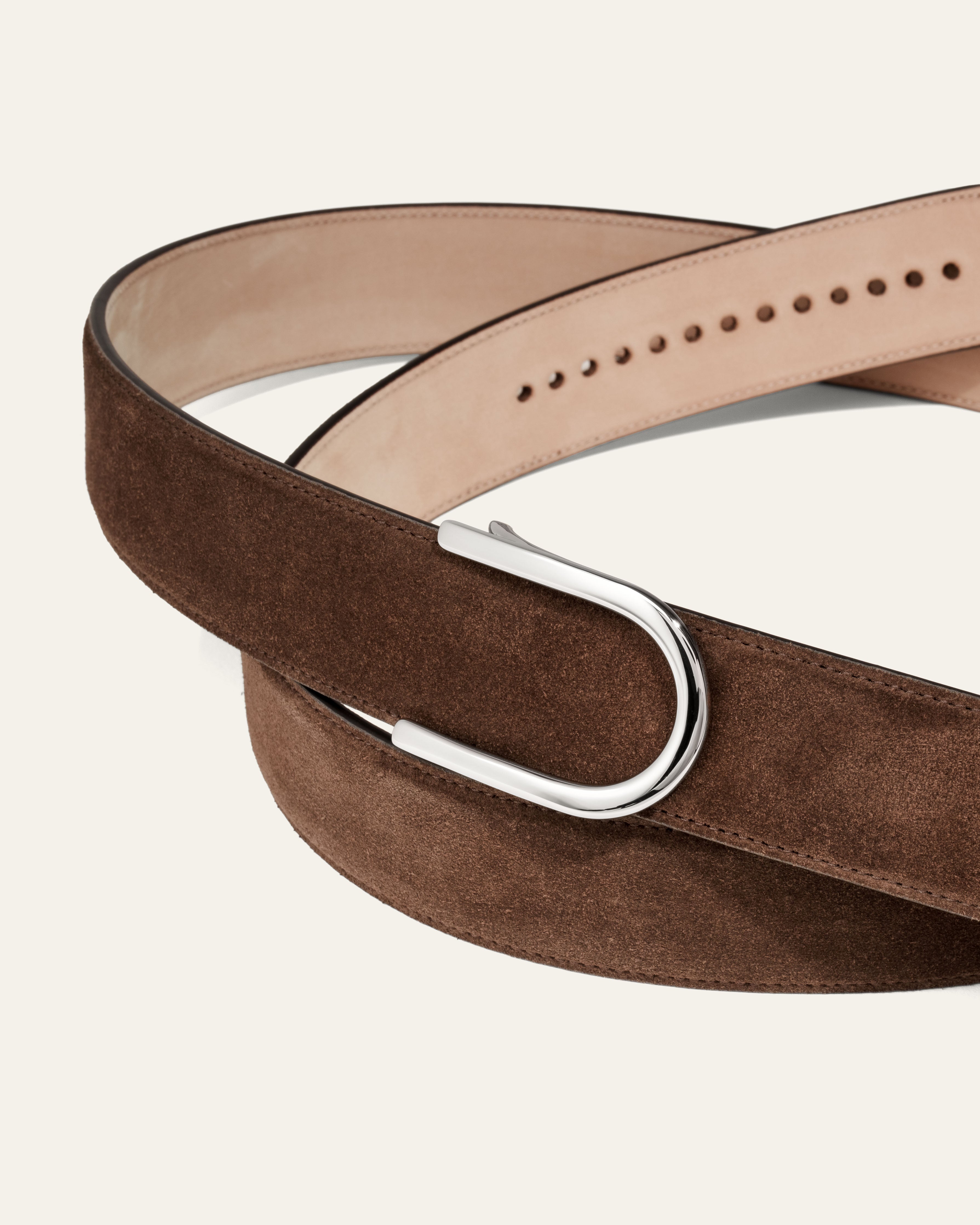 Model 4 Palladium – Brown Suede